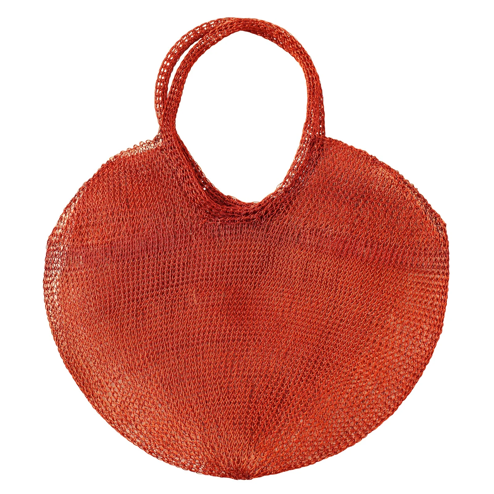 SOL Mesh Wire Tote Bag in Copper - Image 2