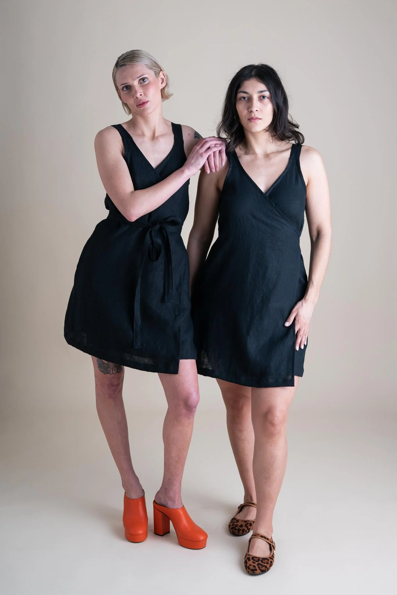 Soleil Dress in Black - Image 4