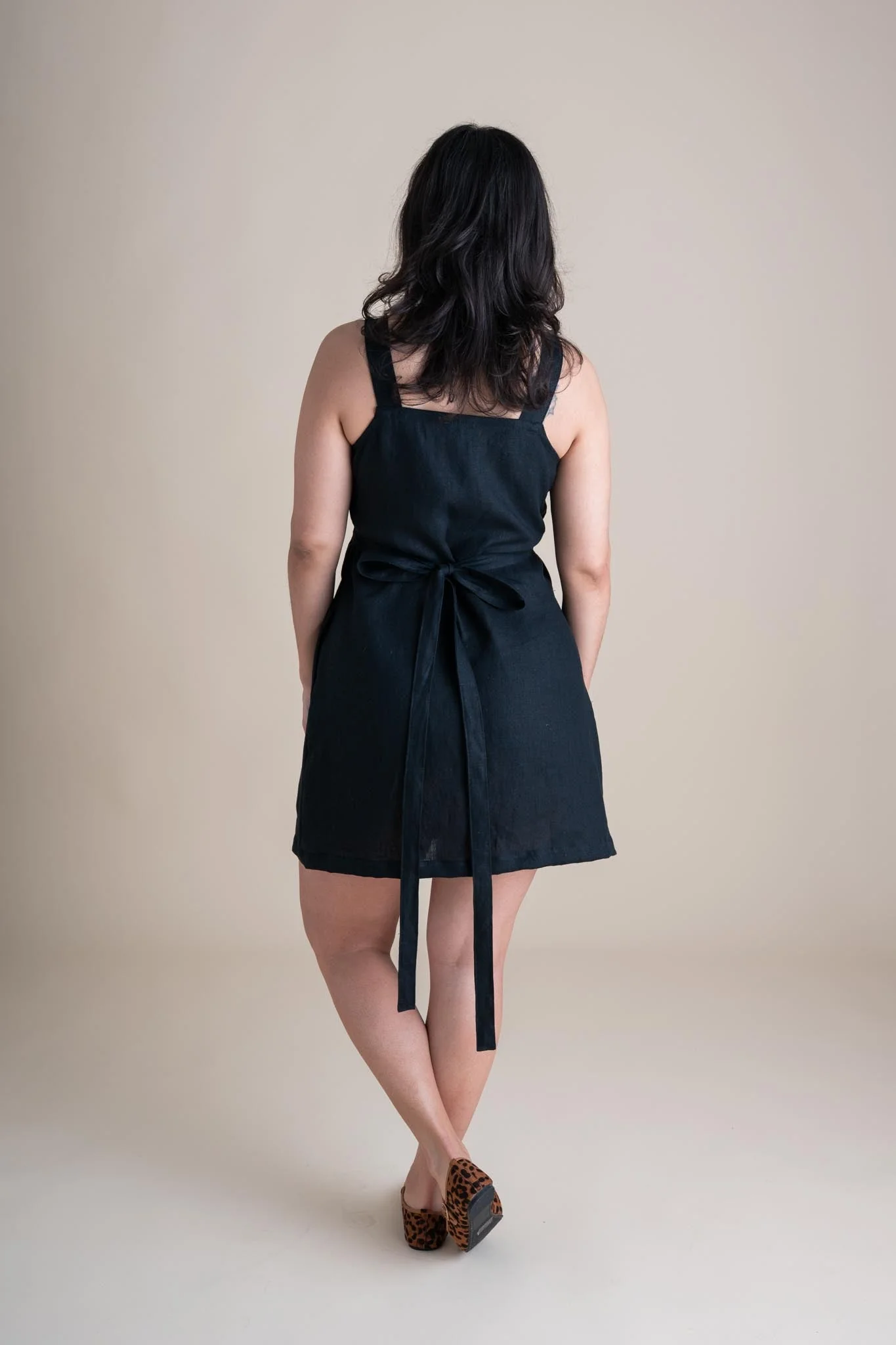 Soleil Dress in Black - Image 6