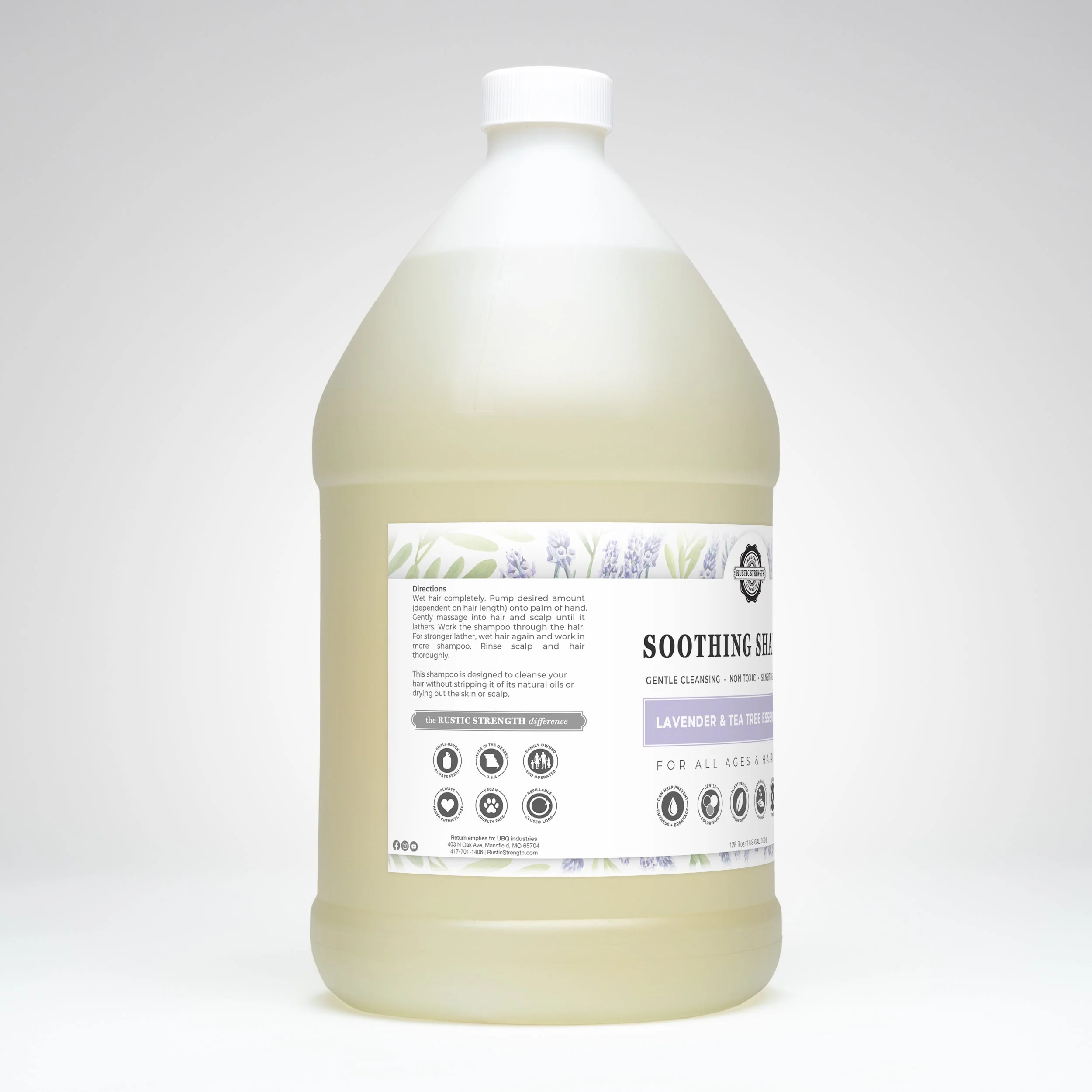 Soothing Shampoo | Lavender & Tea Tree - Image 8