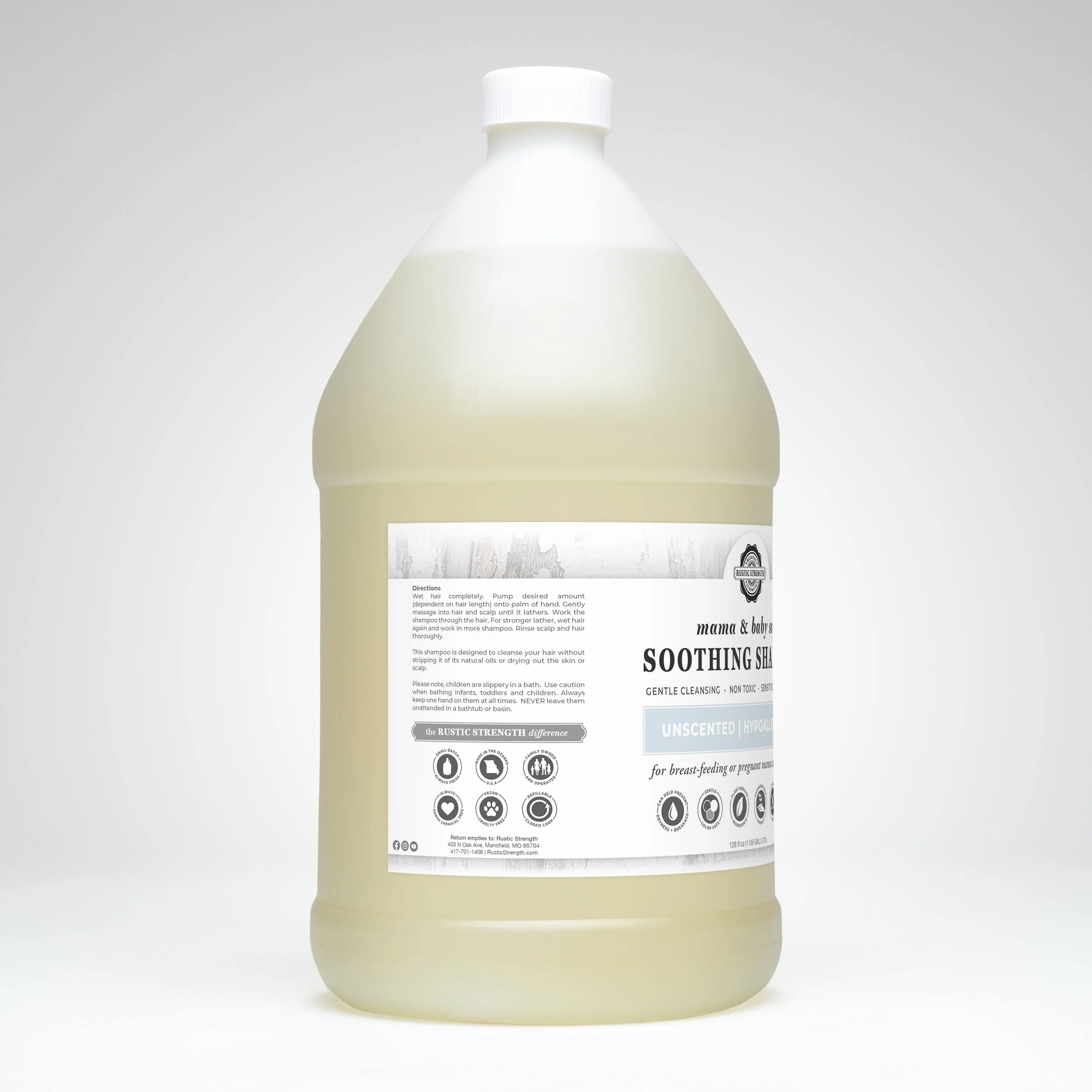 Soothing Shampoo | Mama + Baby Safe - Image 6