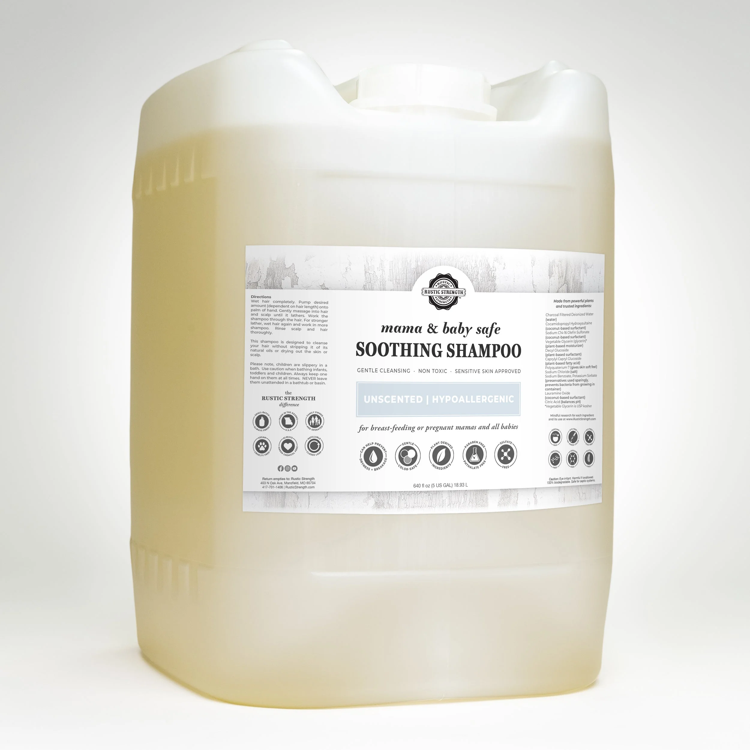 Soothing Shampoo | Mama + Baby Safe - Image 9