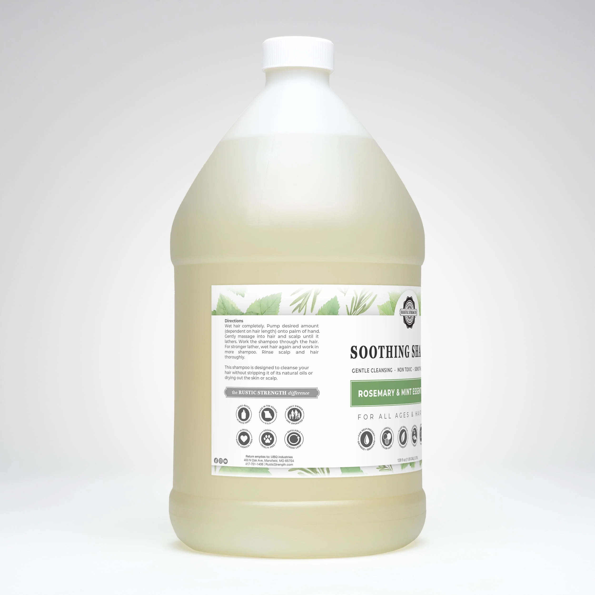 Soothing Shampoo | Rosemary & Mint - Image 8