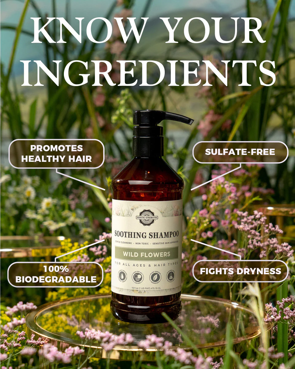 Soothing Shampoo | Wild Flowers - Image 10