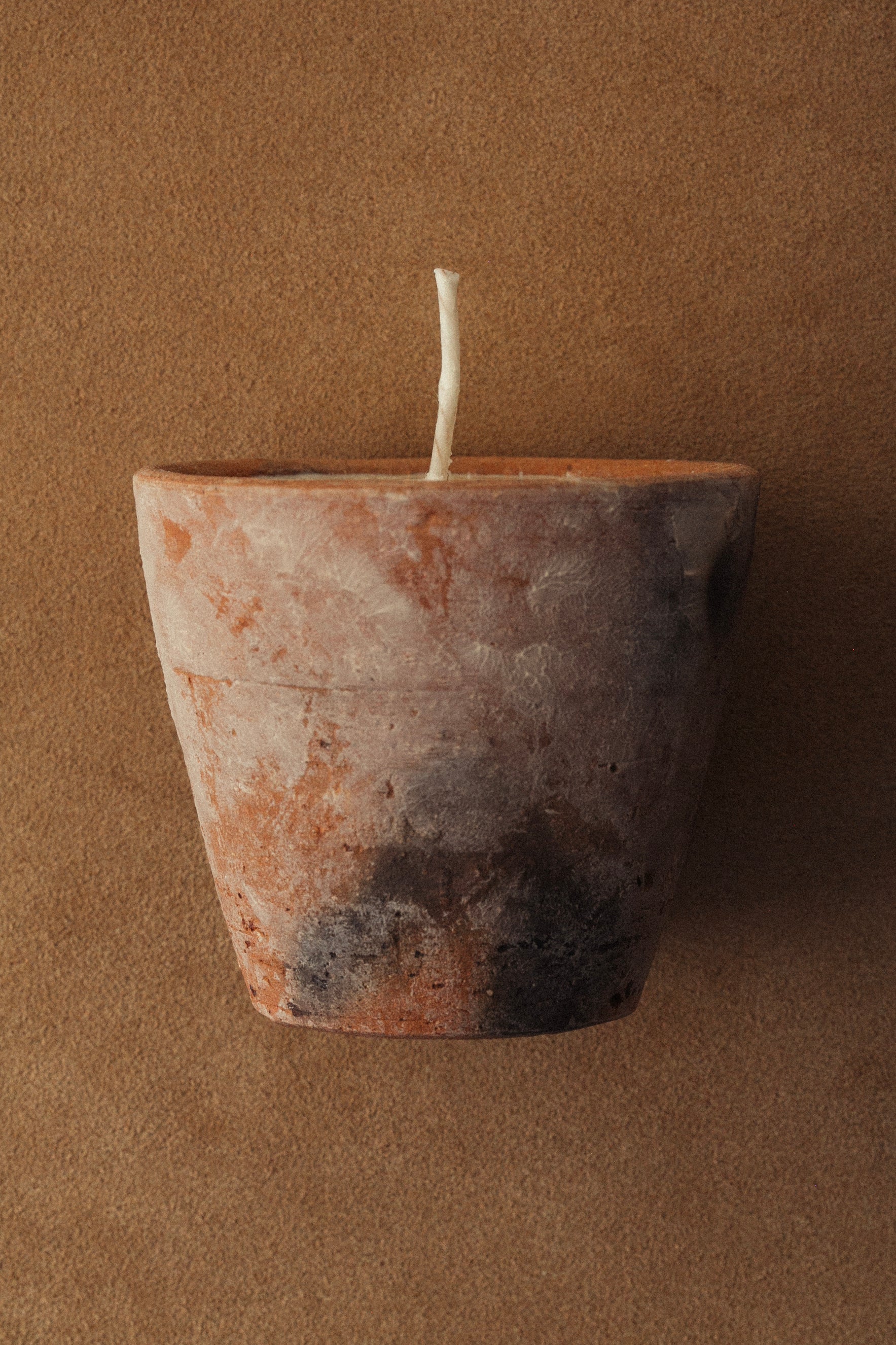 Souchong Debut Earthen Tallow Candle – Smoke-Brushed Terracotta Vessel 4 oz - Image 6