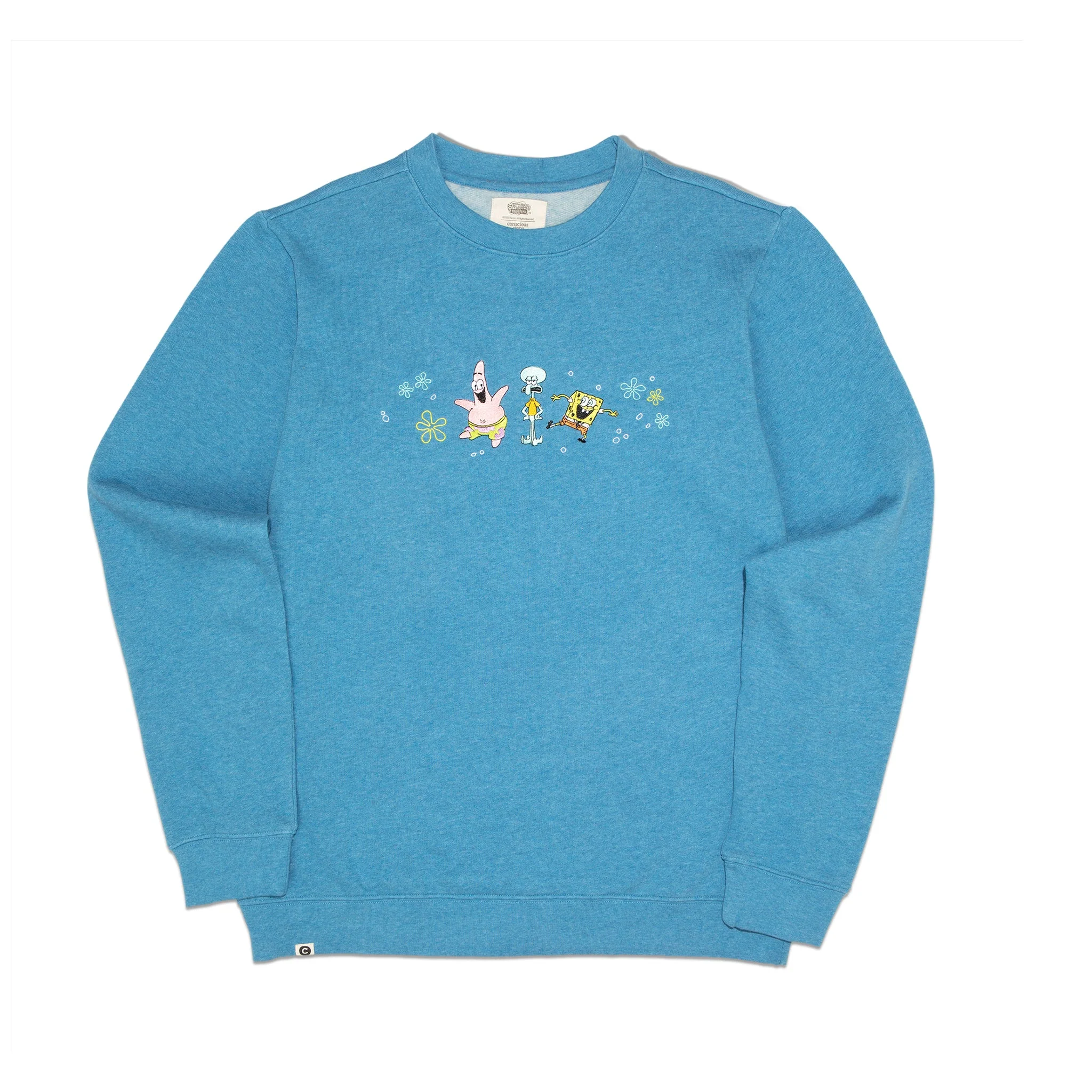 Spongebob Protect Oceans Crew Sweatshirt - Image 6
