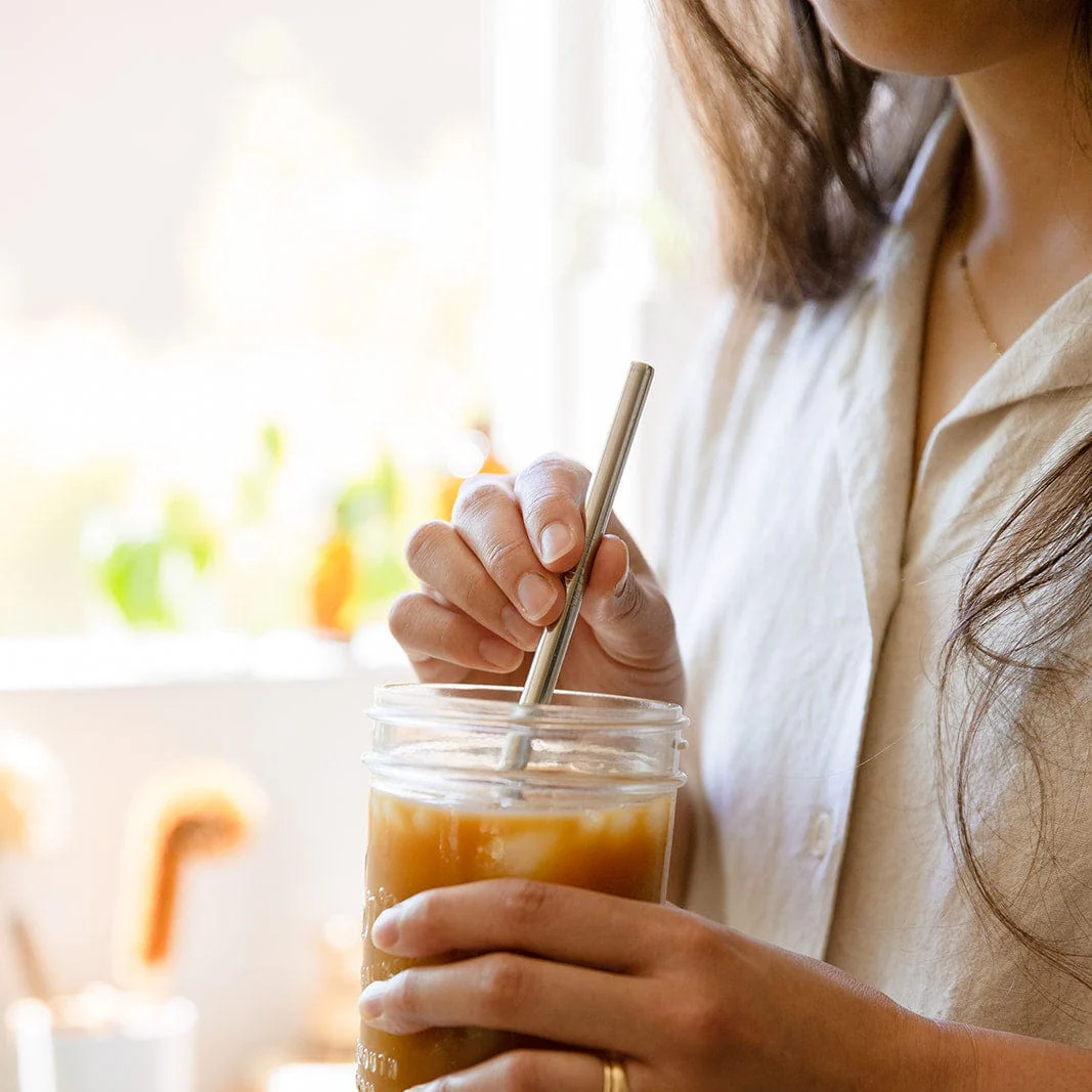 Stainless Steel Straw - Straight, Bent, or Boba Style - Image 2