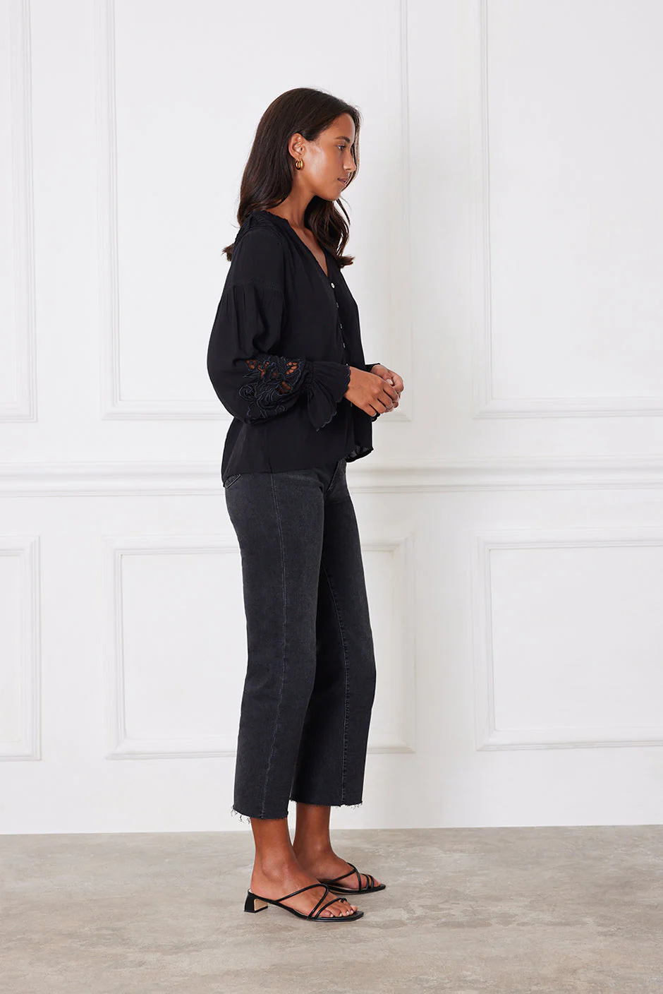 Stevie Blouse in Black - Image 4