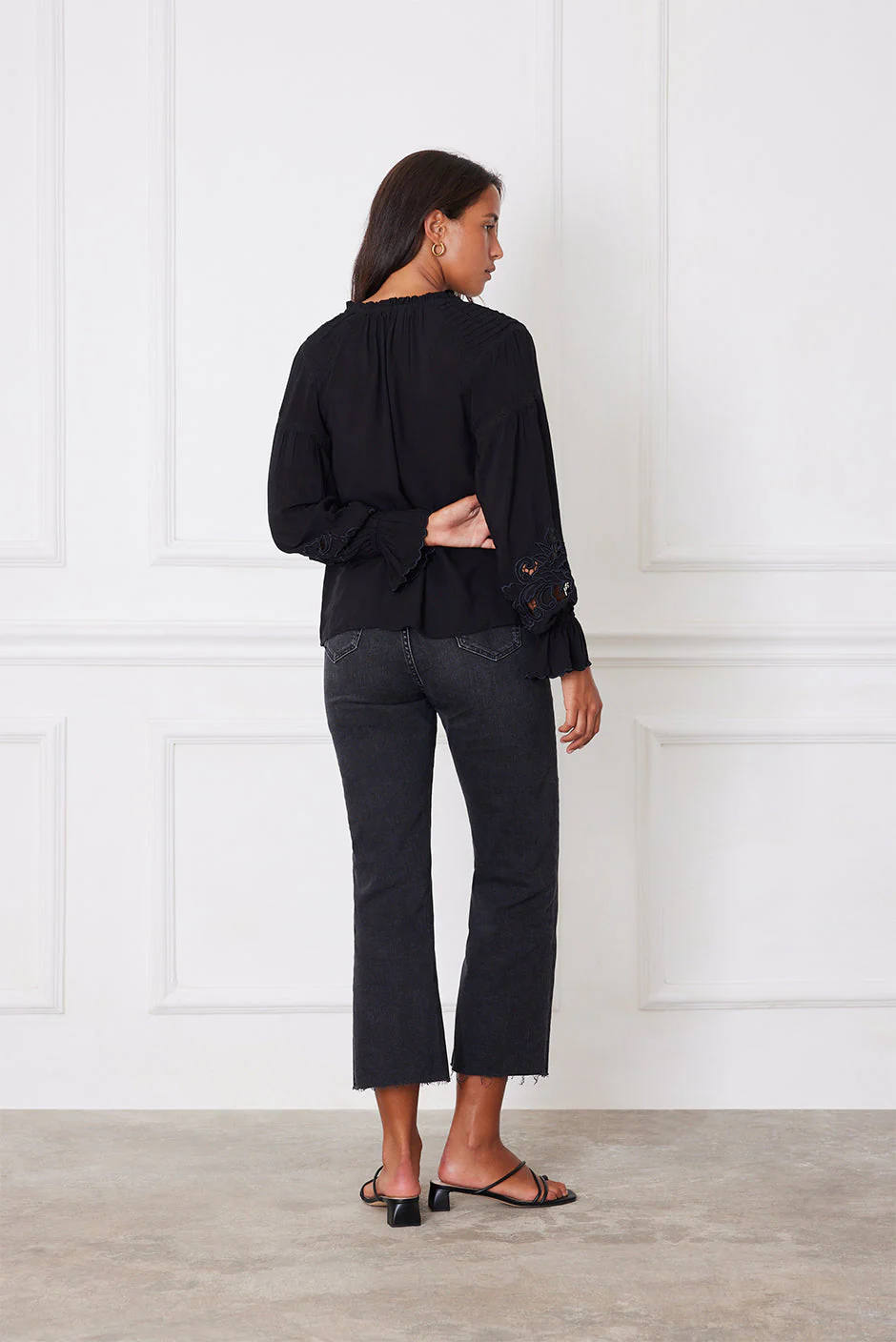 Stevie Blouse in Black - Image 5