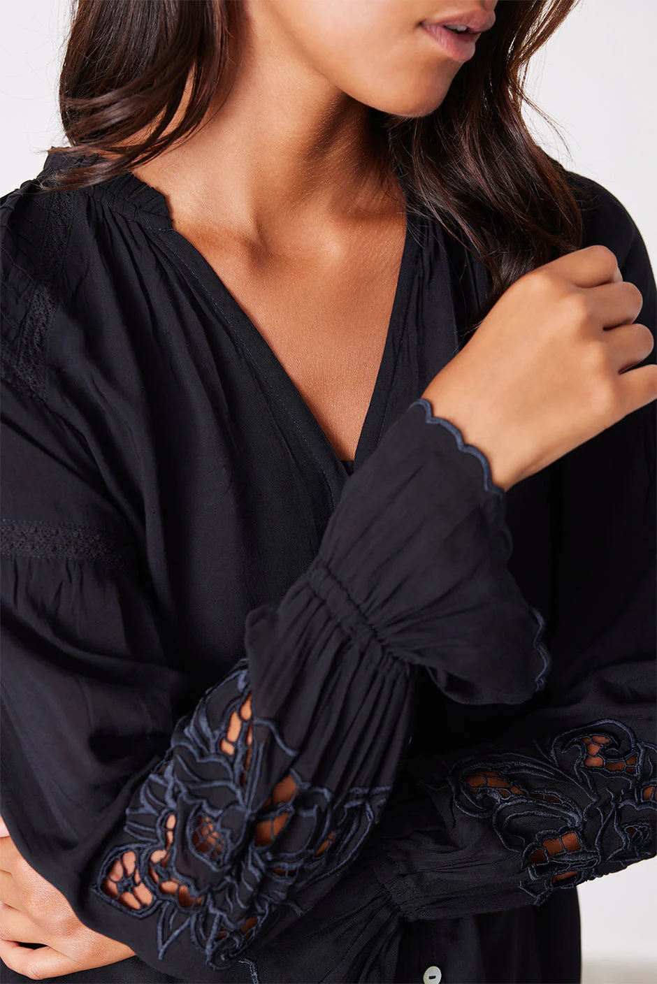 Stevie Blouse in Black - Image 6