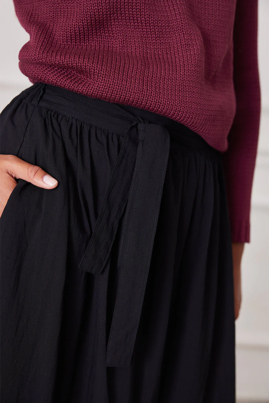 Stevie Skirt in Black - Image 5