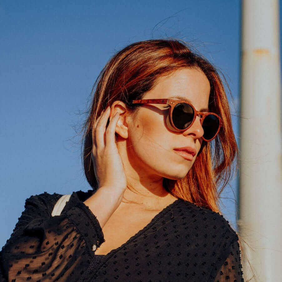 Stinson - Unisex Wooden Sunglasses - Image 6