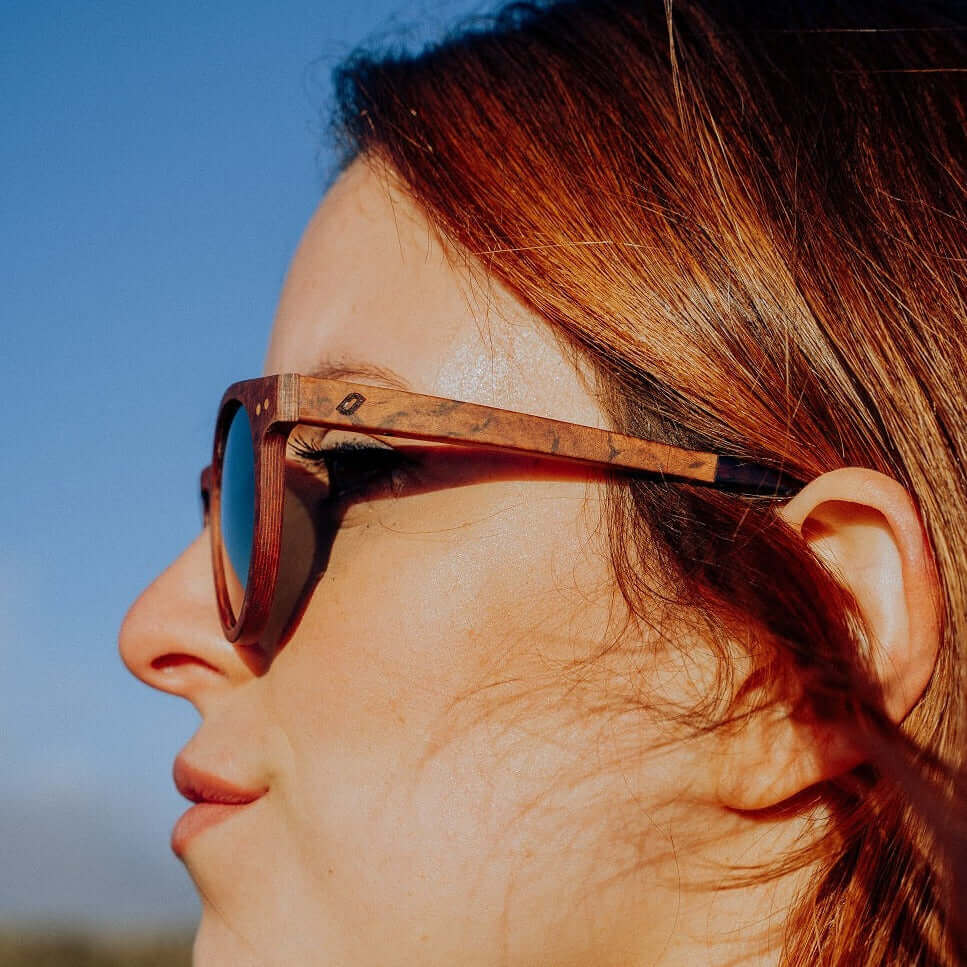 Stinson - Unisex Wooden Sunglasses - Image 8