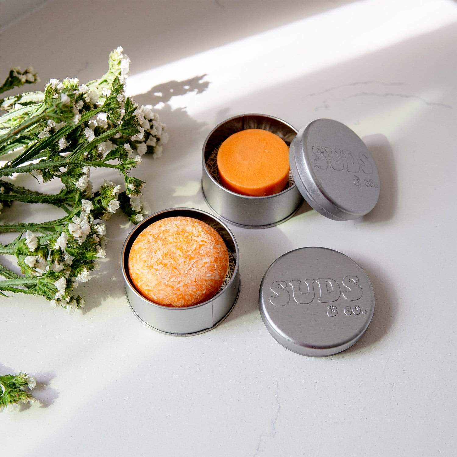 Suds & Co. Travel Tin - Shampoo + Conditioner Storage, Container ONLY - Image 6