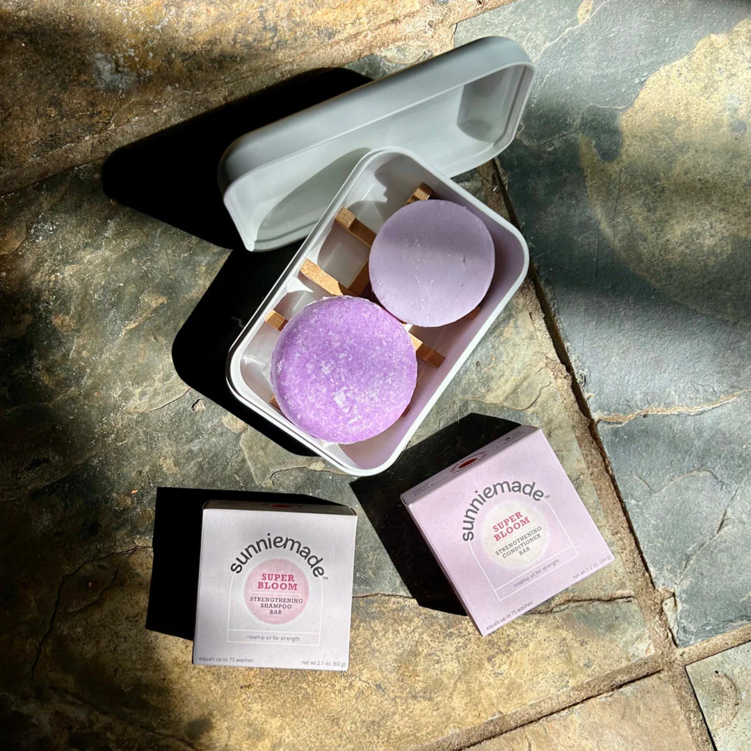 Super Bloom Strengthening Shampoo Bar - Image 9