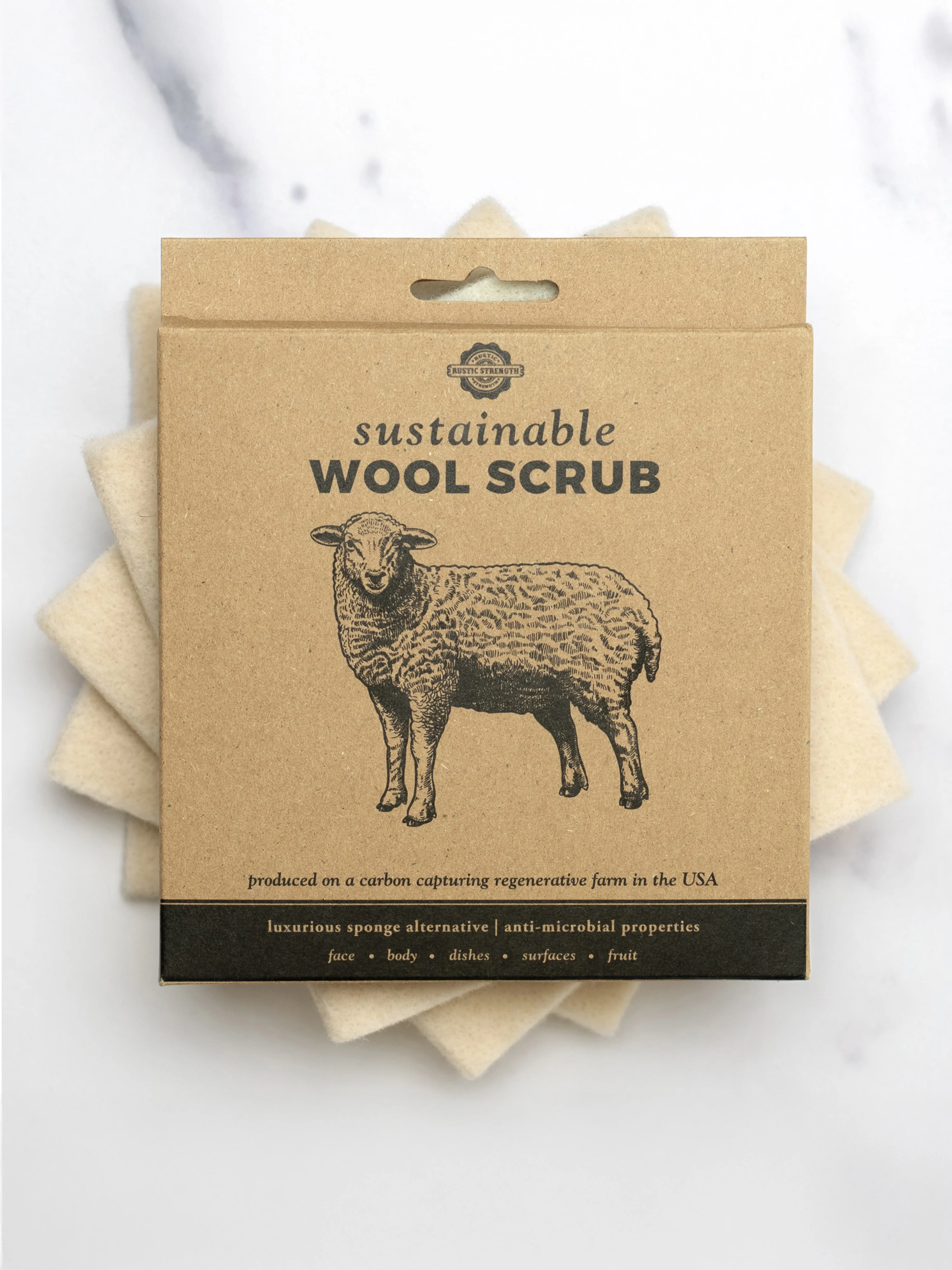 Sustainable Wool Scrub - Image 10