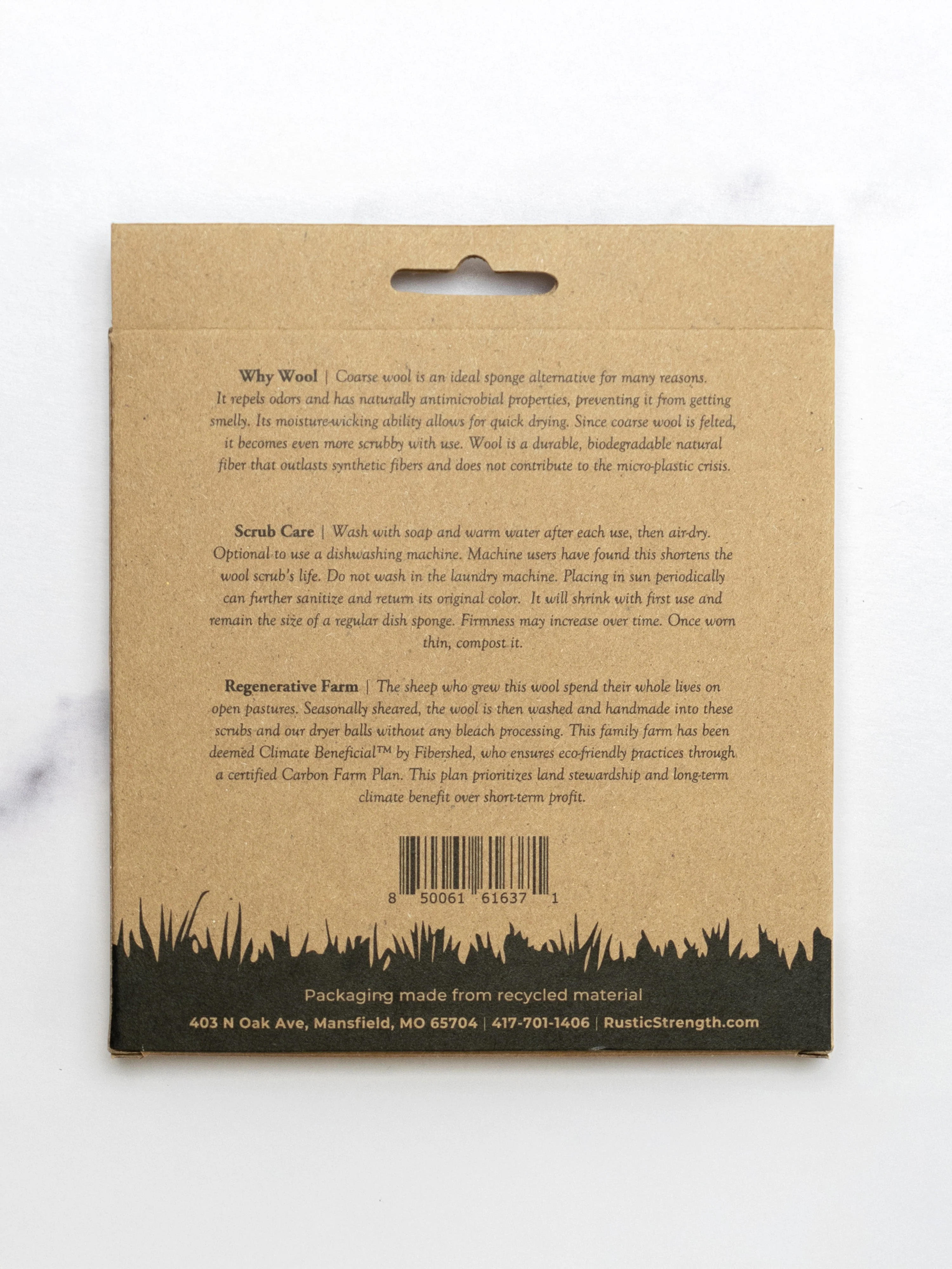 Sustainable Wool Scrub - Image 8