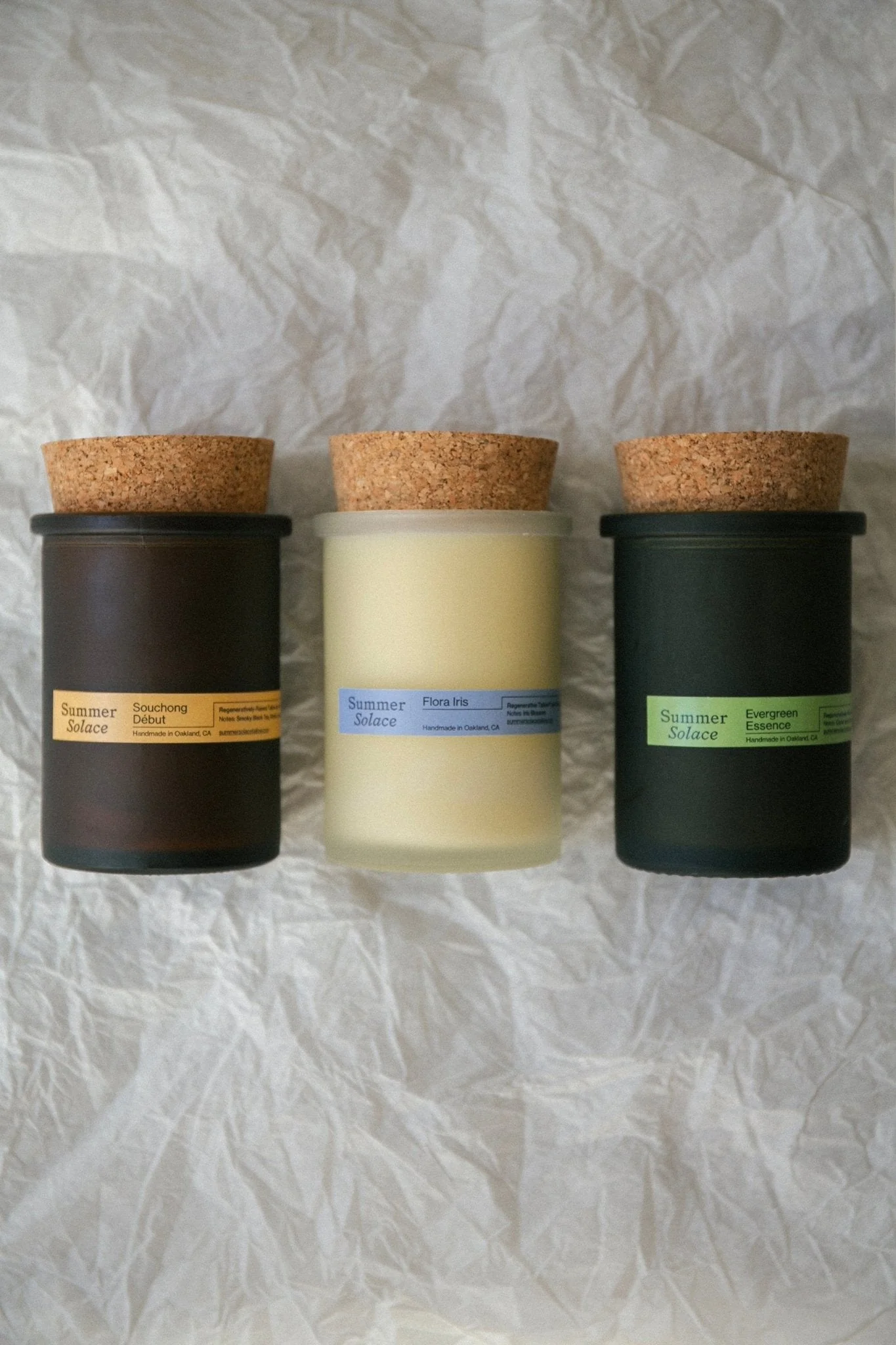 Tallow Candle Set – Core Collection | Full Size Trio - Image 3