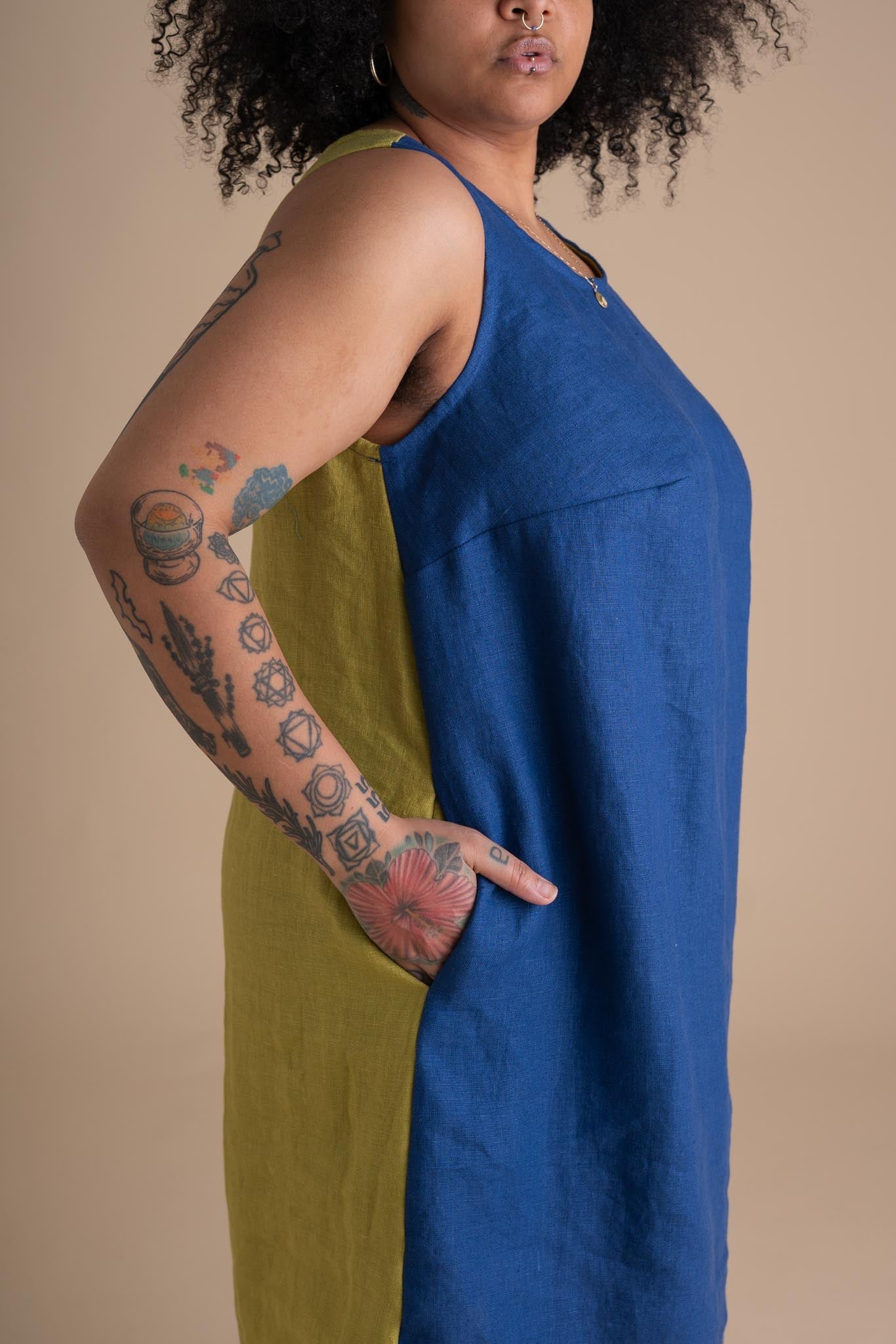 Tank Dress in Sand Dollar - Image 4