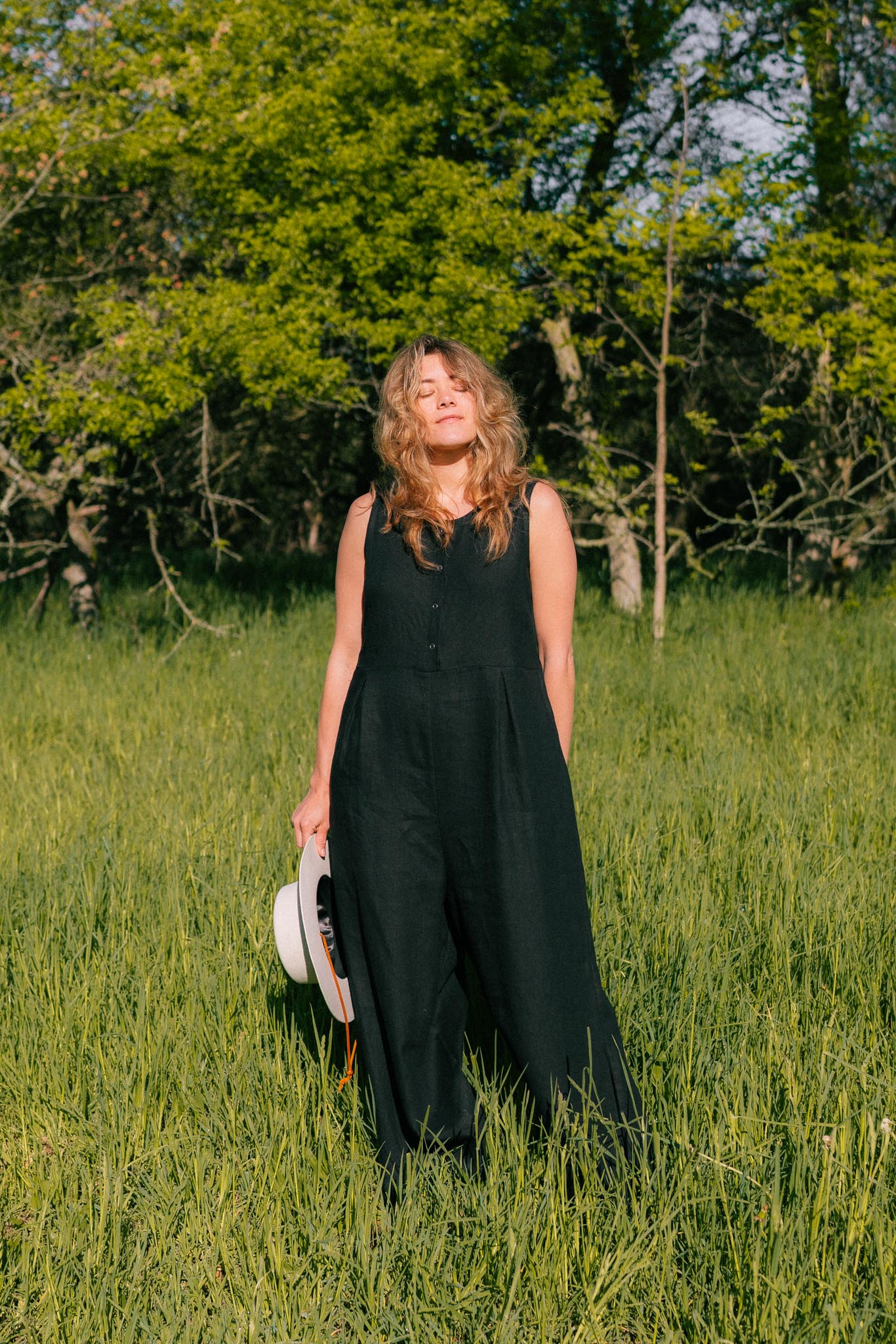 Terrace Jumpsuit in Black - Image 2