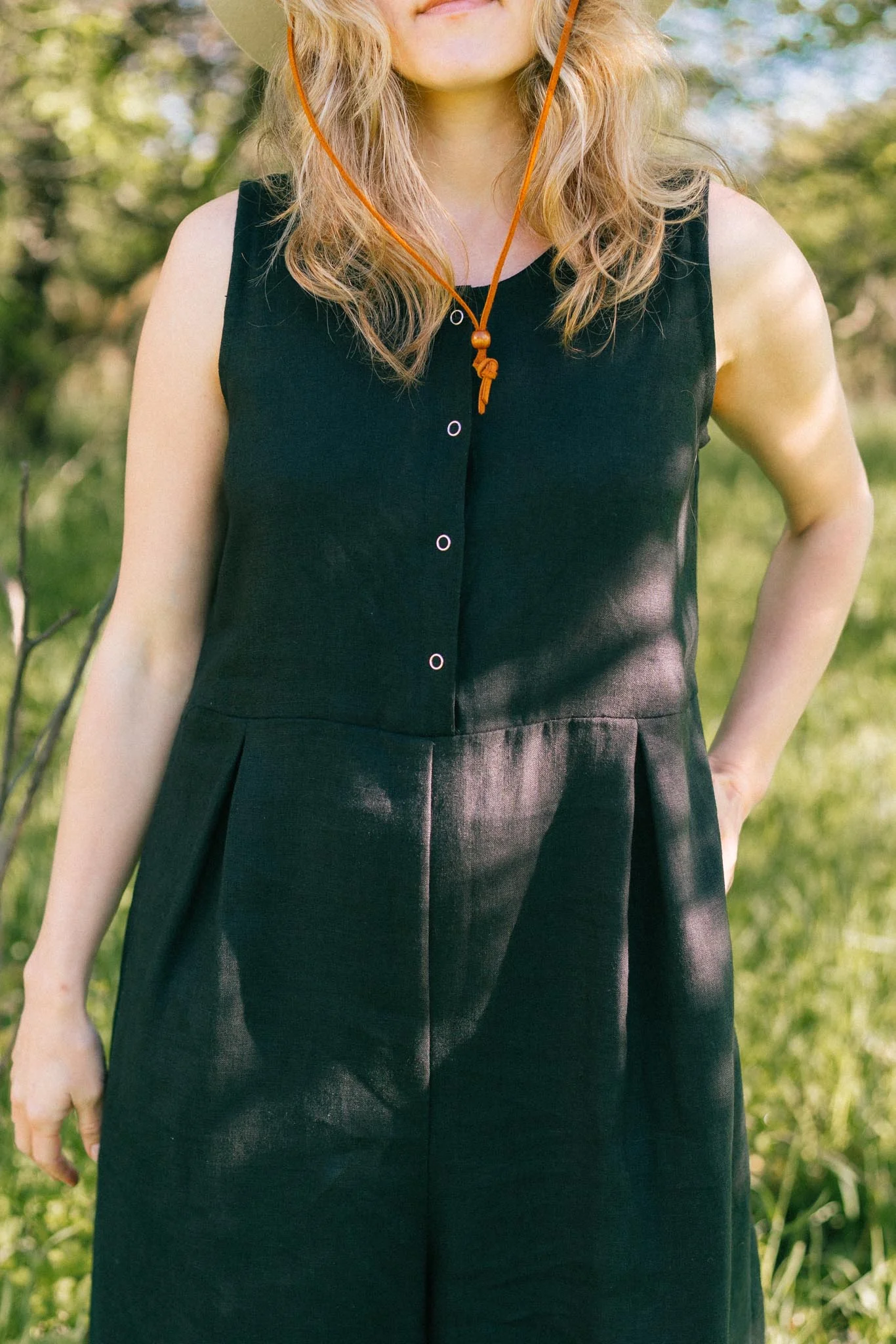Terrace Jumpsuit in Black - Image 4