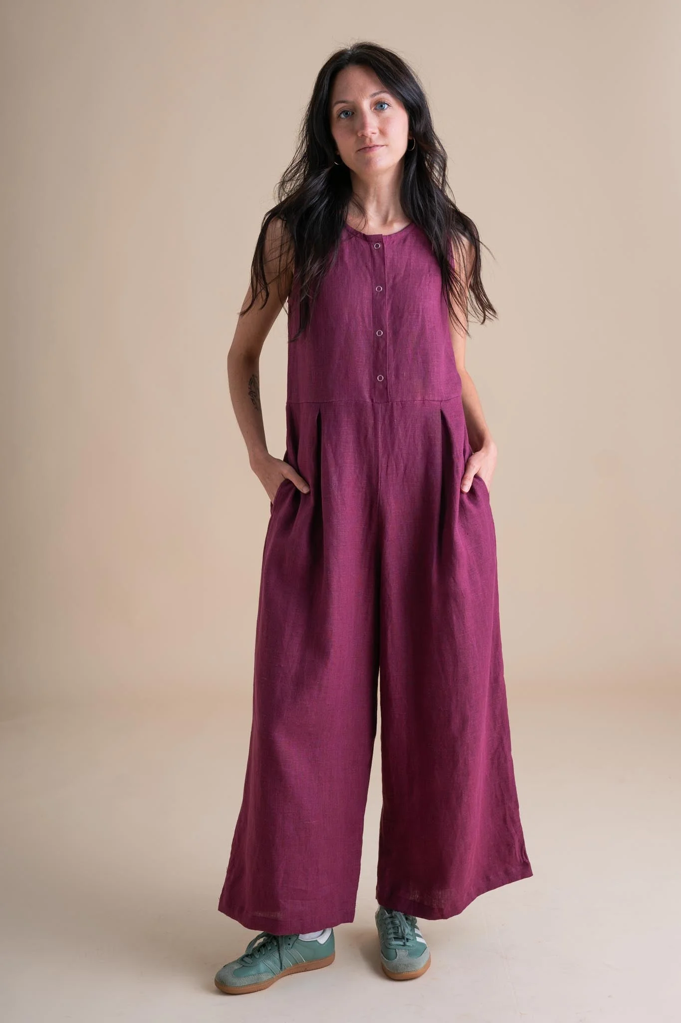 Terrace Jumpsuit in Orchid - Image 2