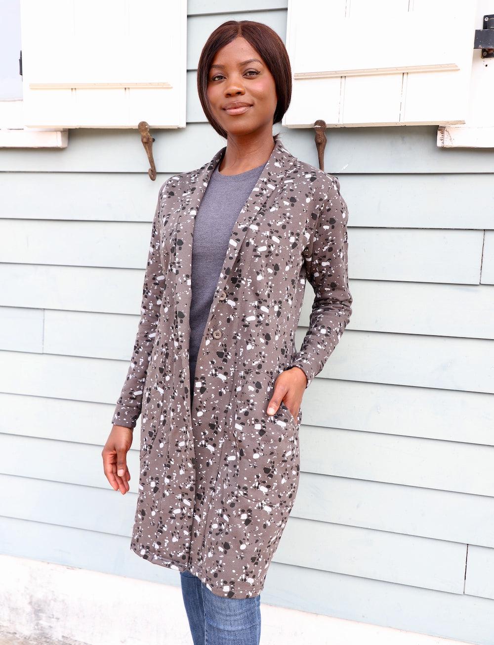 Terrazo Organic Coat- FINAL SALE - Image 2