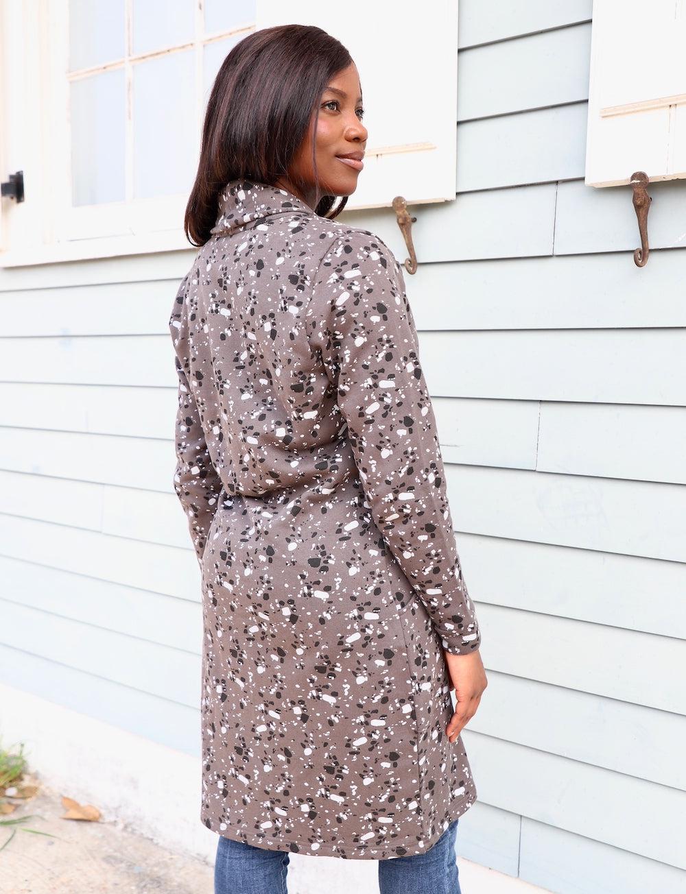 Terrazo Organic Coat- FINAL SALE - Image 4