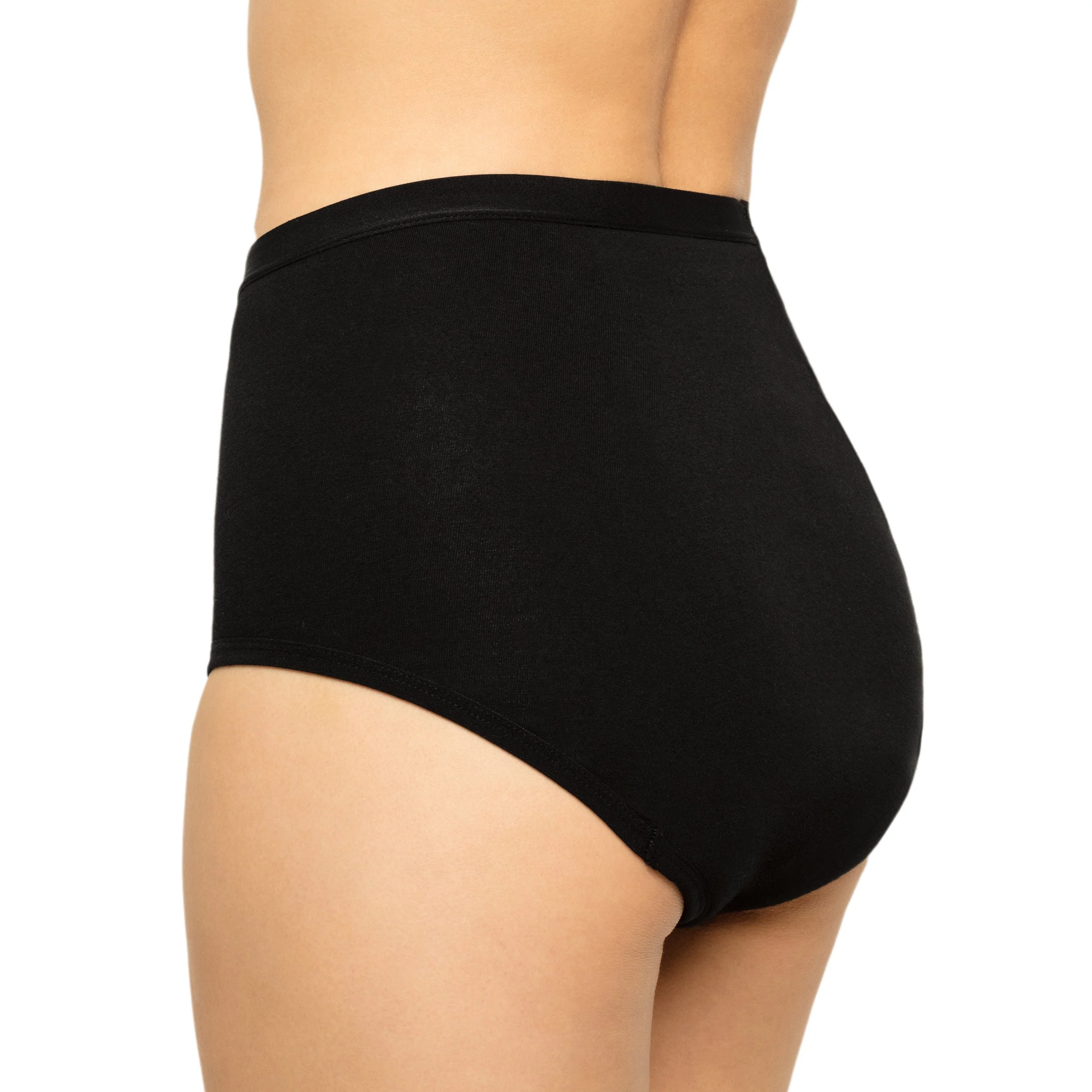 The Extra Coverage High Waisted Period. in Organic Cotton For Heavy Flows - Image 15
