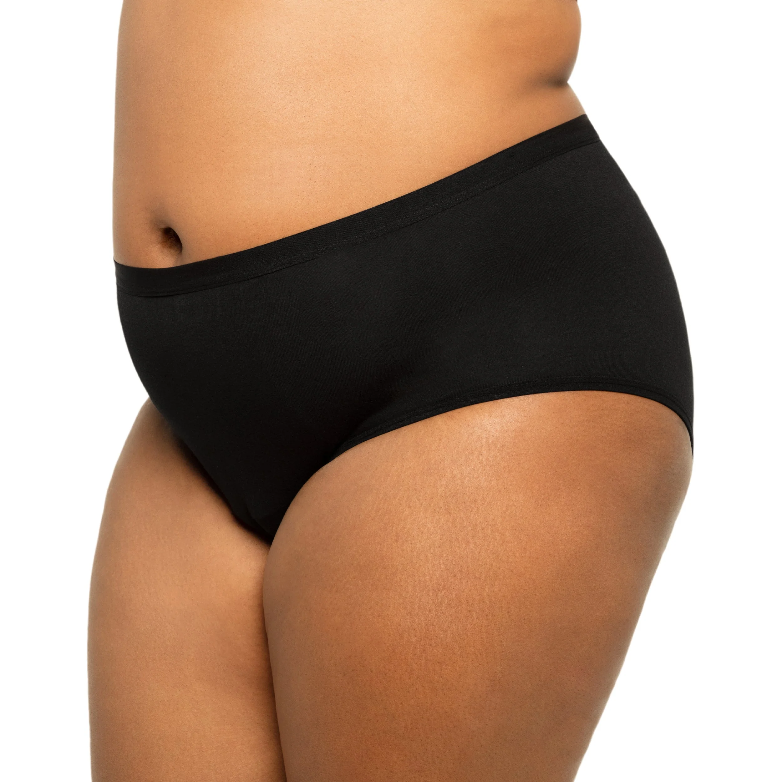 The Extra Coverage High Waisted Period. in Organic Cotton For Heavy Flows - Image 17