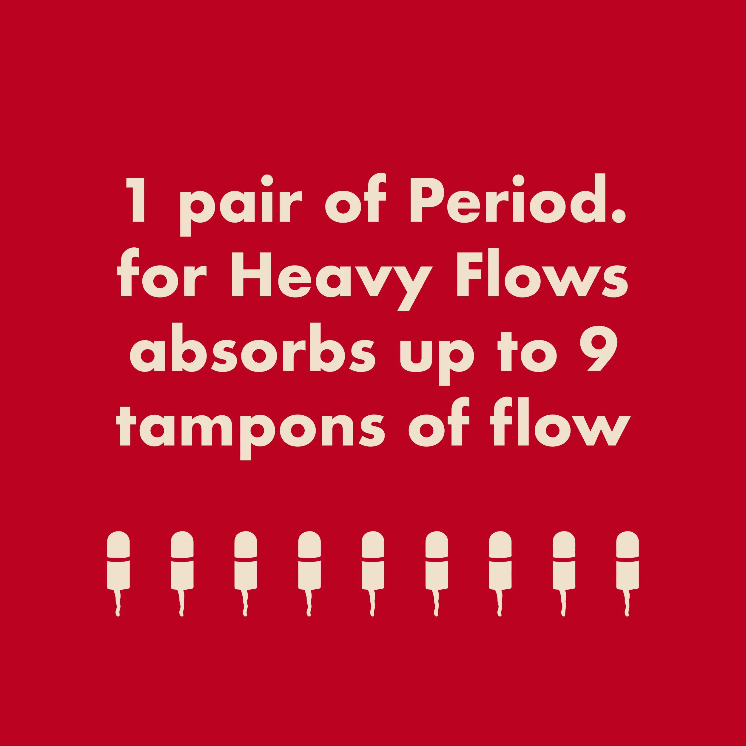 The Extra Coverage High Waisted Period. in Organic Cotton For Heavy Flows - Image 5