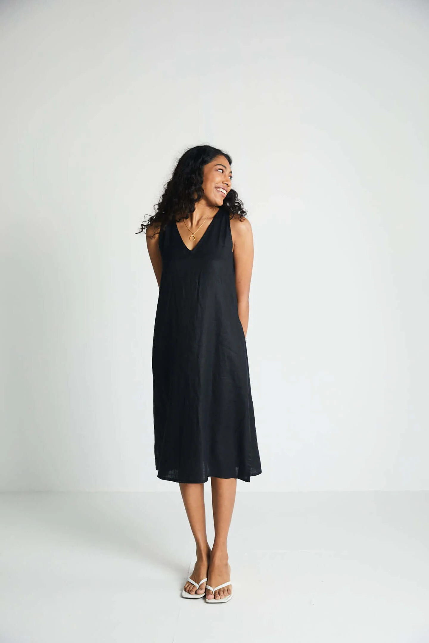 The Hemp Noir Dress - Image 4