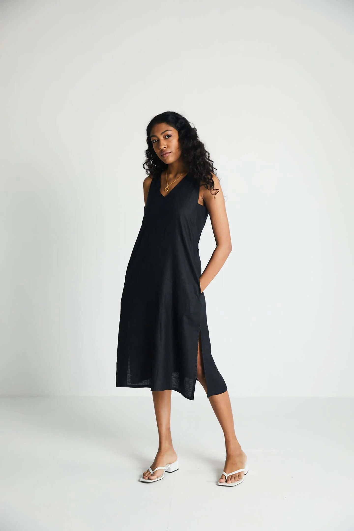 The Hemp Noir Dress - Image 5