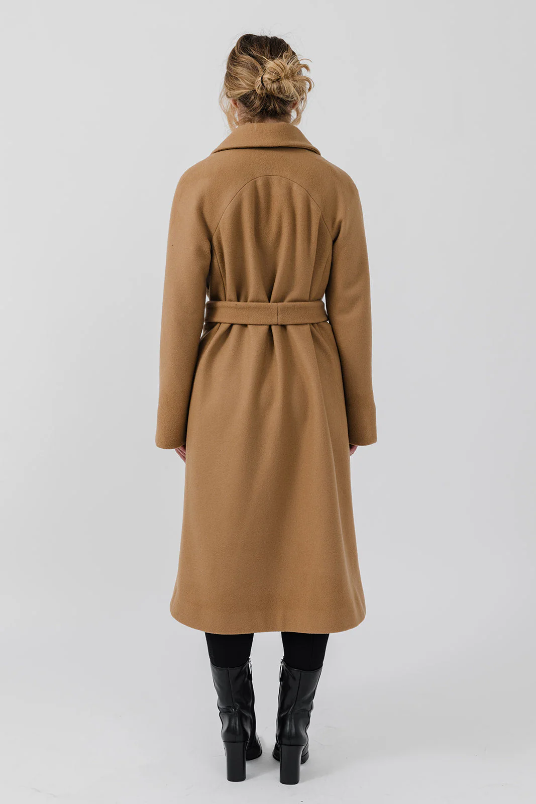 The Mag Mile - Wool Coat in Camel - Image 3