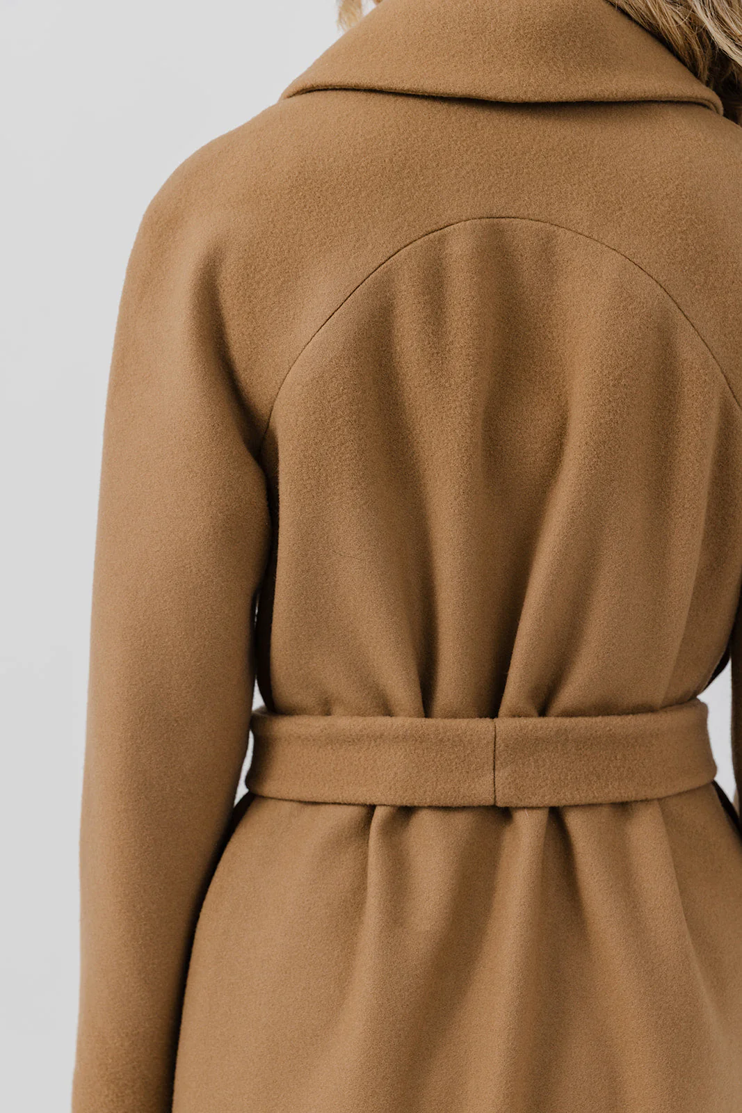 The Mag Mile - Wool Coat in Camel - Image 6