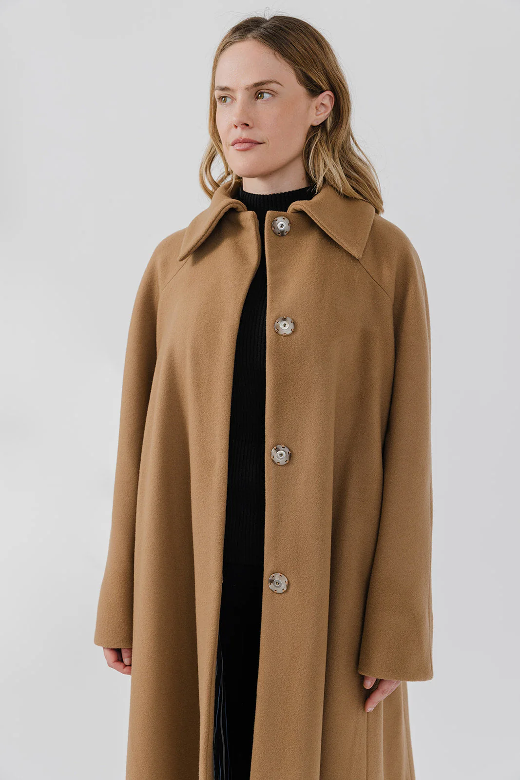 The Mag Mile - Wool Coat in Camel - Image 8