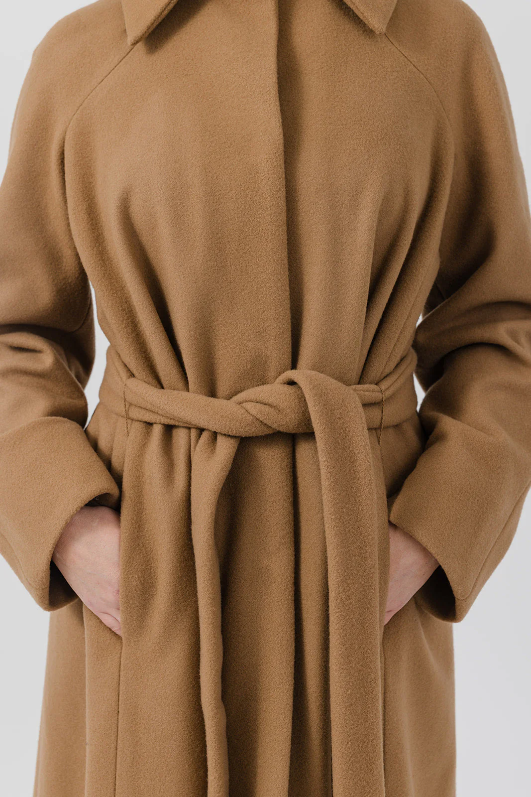 The Mag Mile - Wool Coat in Camel - Image 9
