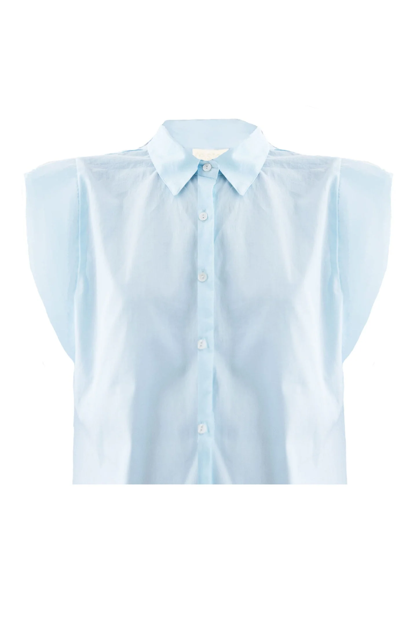 The Perfect Summer Button Down in Blue - Image 5