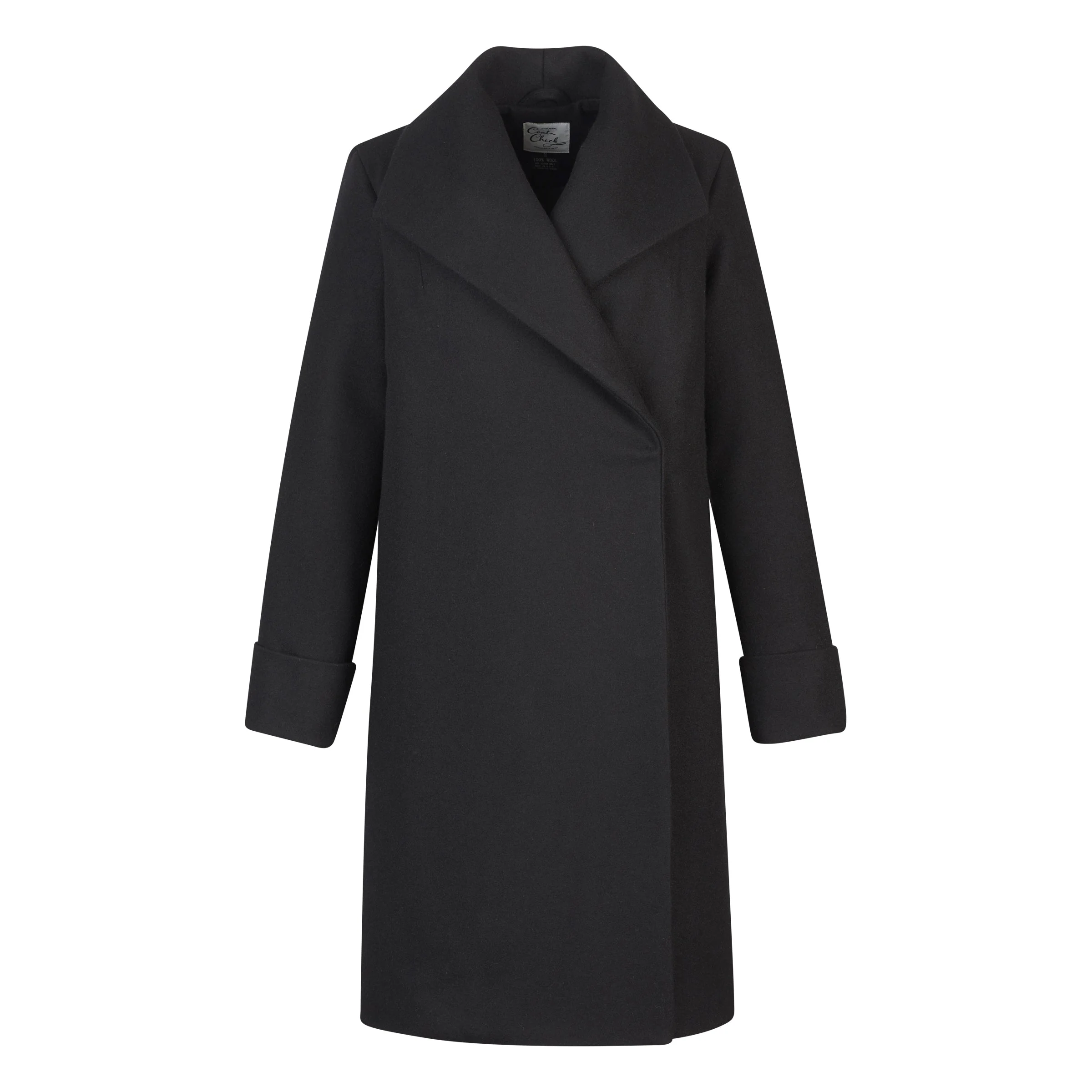 The Southport Wool Coat - Black - Image 2