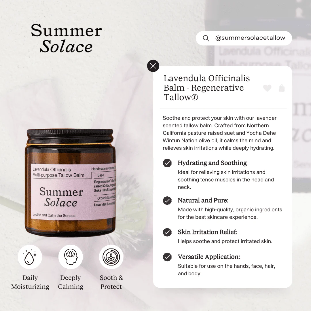 The Sun Collection | Uplifting Tallow Skincare & Candle Set - Image 6
