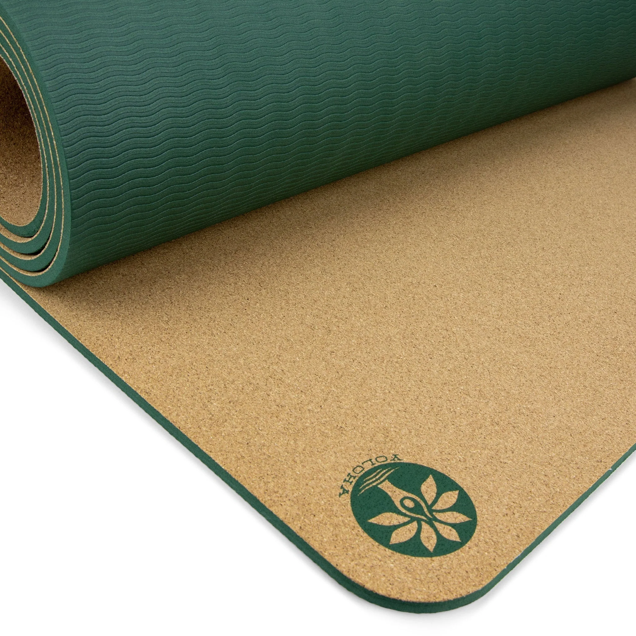 Tiger Lotus Aura Cork Yoga Mat - Image 2
