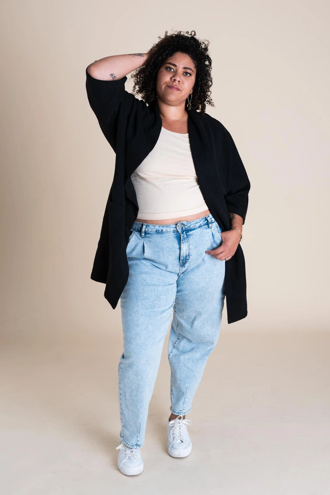 Timberline Cardigan in Black - Image 5