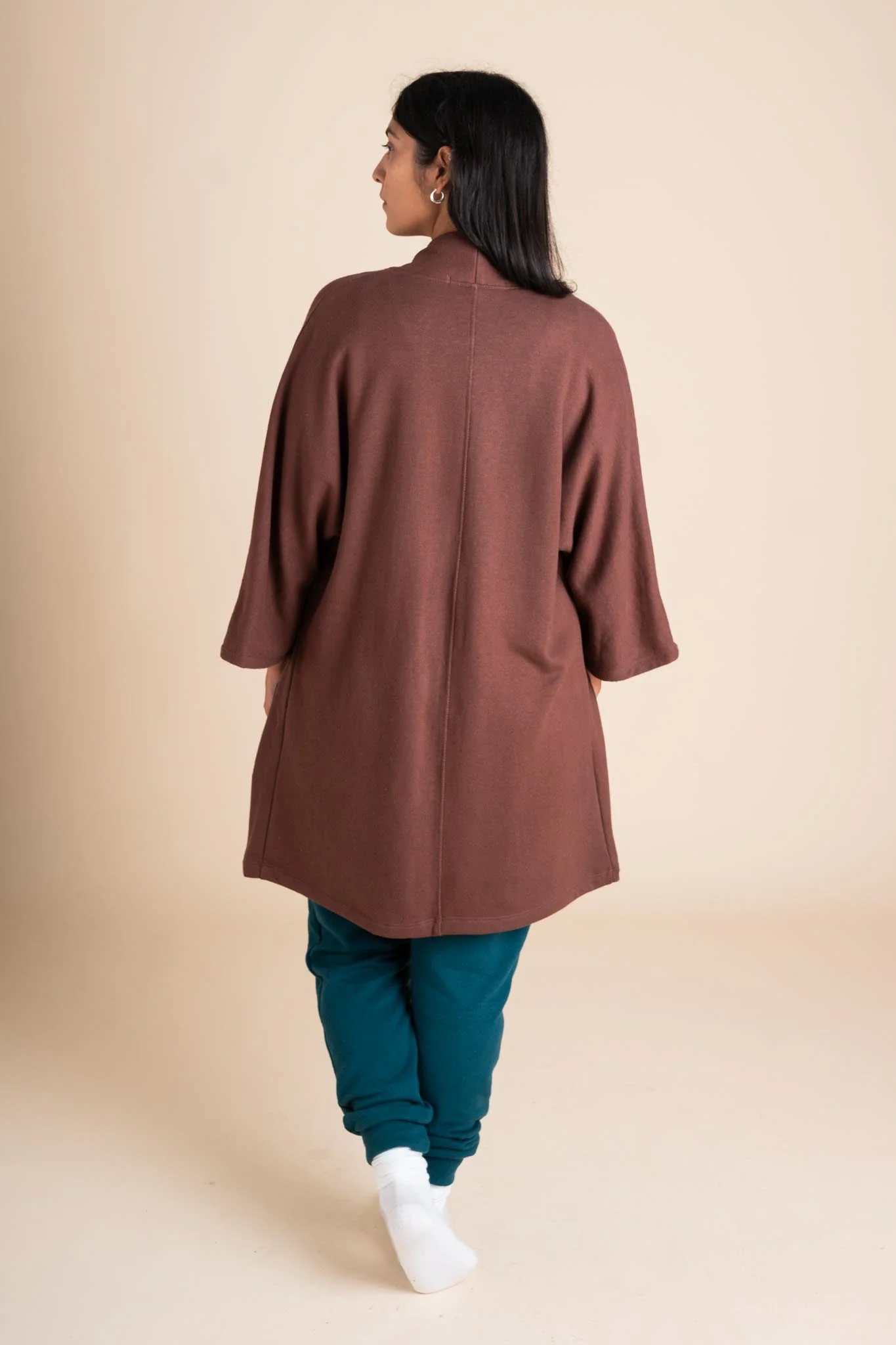 Timberline Cardigan in Chestnut - Image 3
