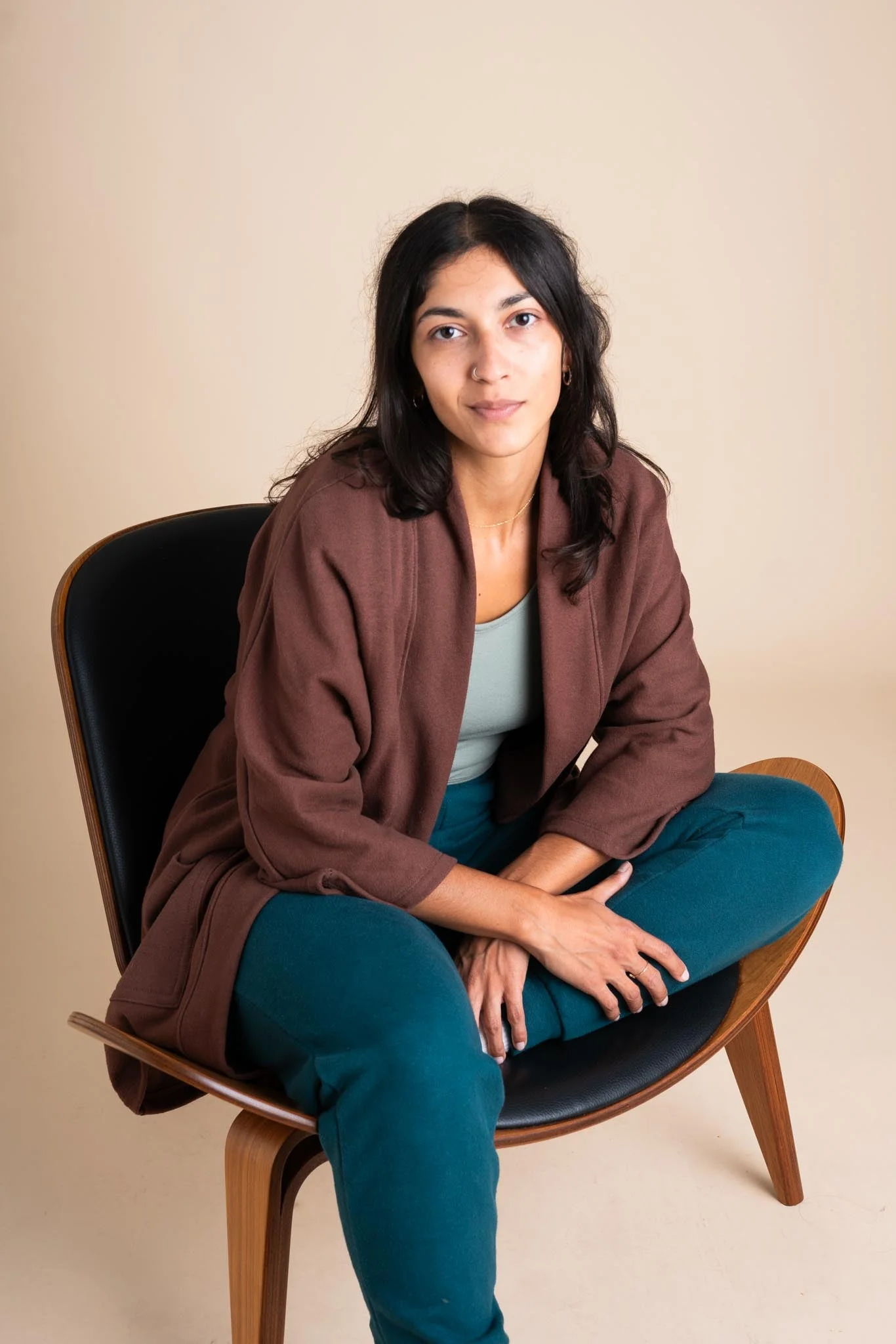 Timberline Cardigan in Chestnut - Image 4