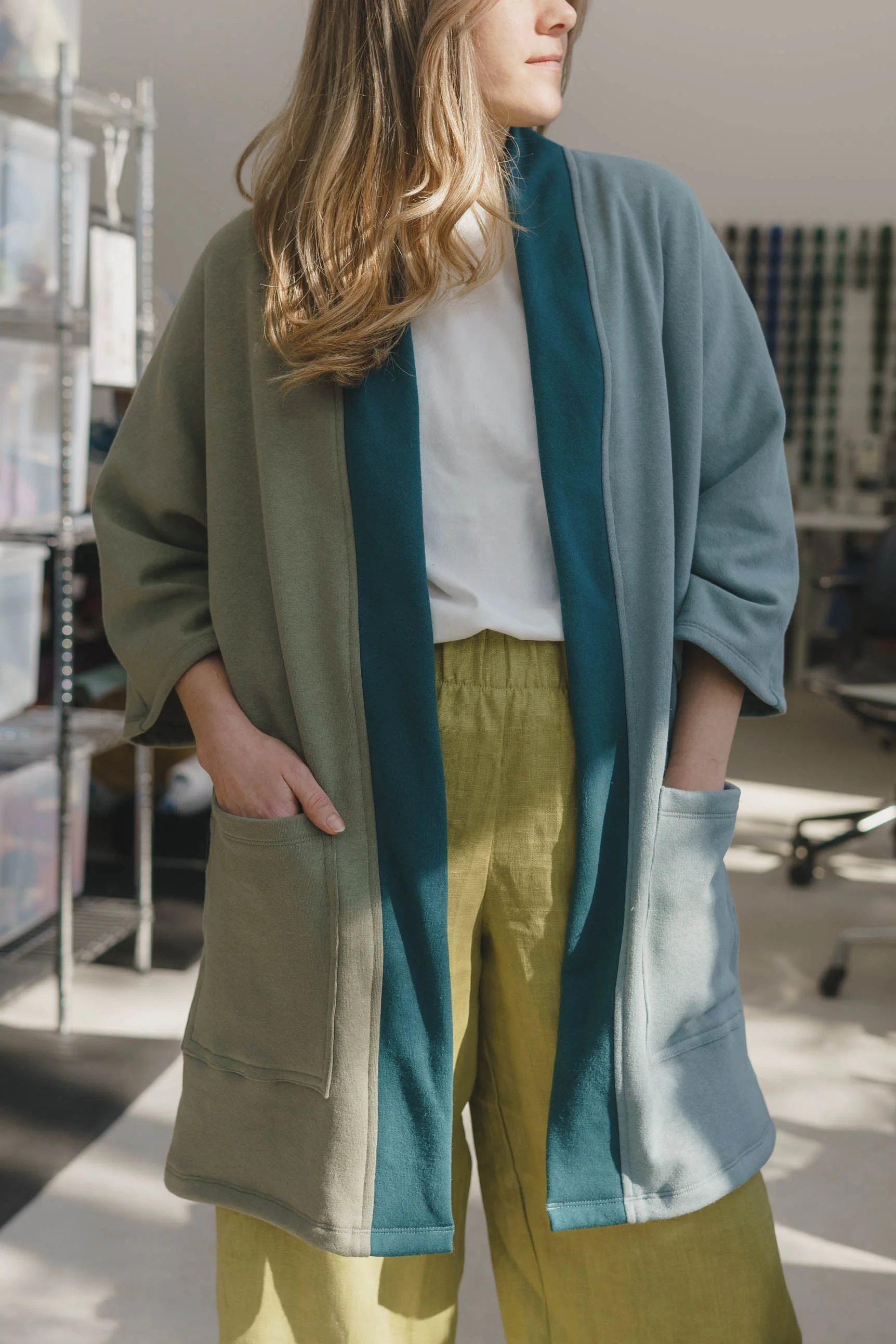 Timberline Cardigan in Lakeside - Image 5