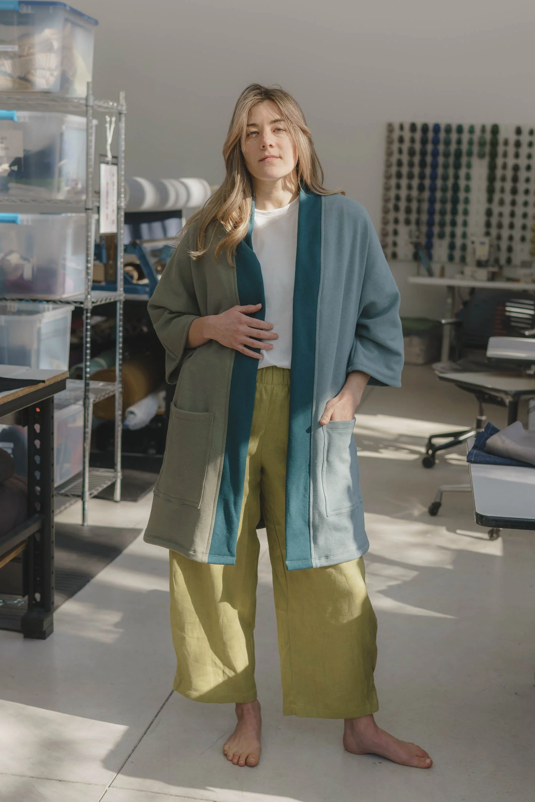 Timberline Cardigan in Lakeside - Image 8