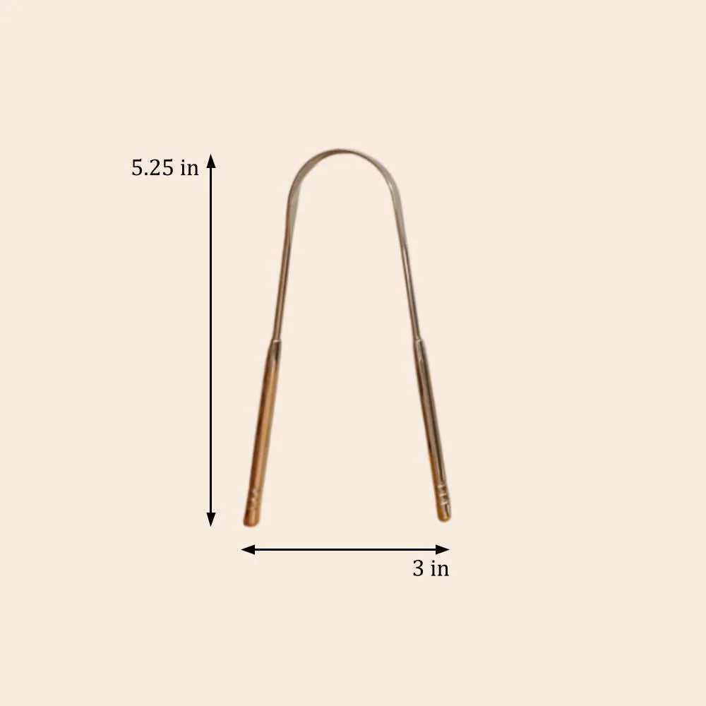 Tongue Scraper | Stainless Steel - Image 3