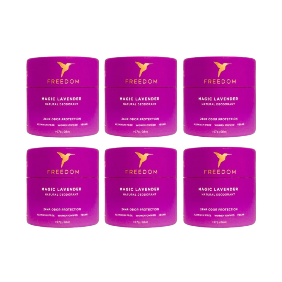 Travel Mini Deodorant - 6 Pack