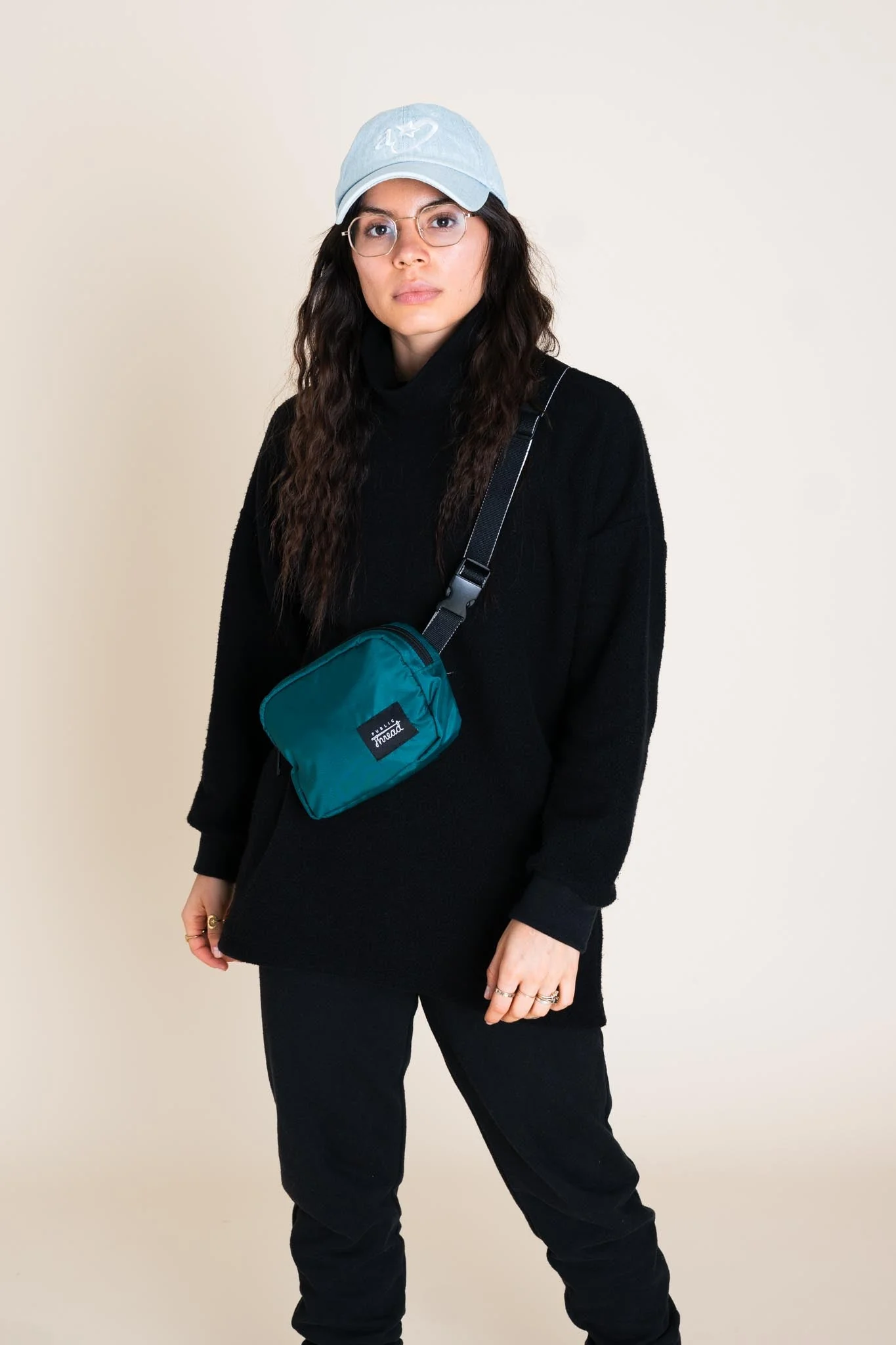 Traveler Tunic in Black - Image 3