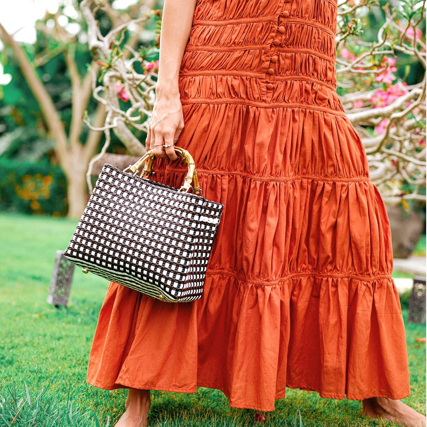 TUKU Ojai Recycled Market Tote Bag - Image 3